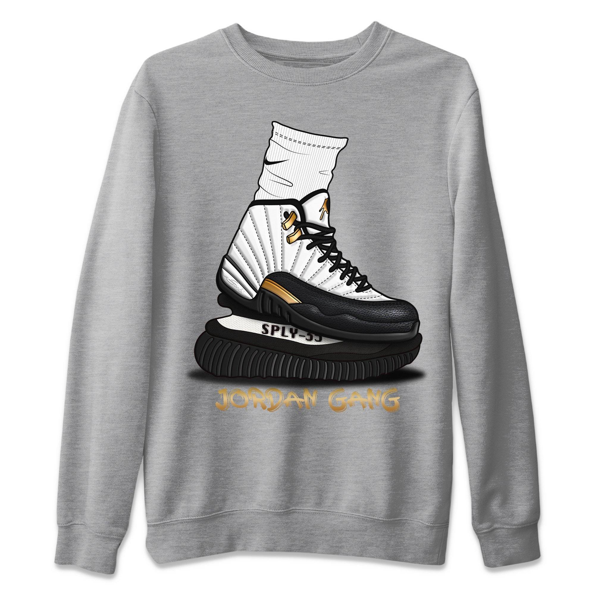 Jordan 12 Royalty Shirt To Match Jordans Jordan Gang Sneaker Tees Jordan 12 Royalty Drip Gear Zone Sneaker Matching Clothing Unisex Shirts
