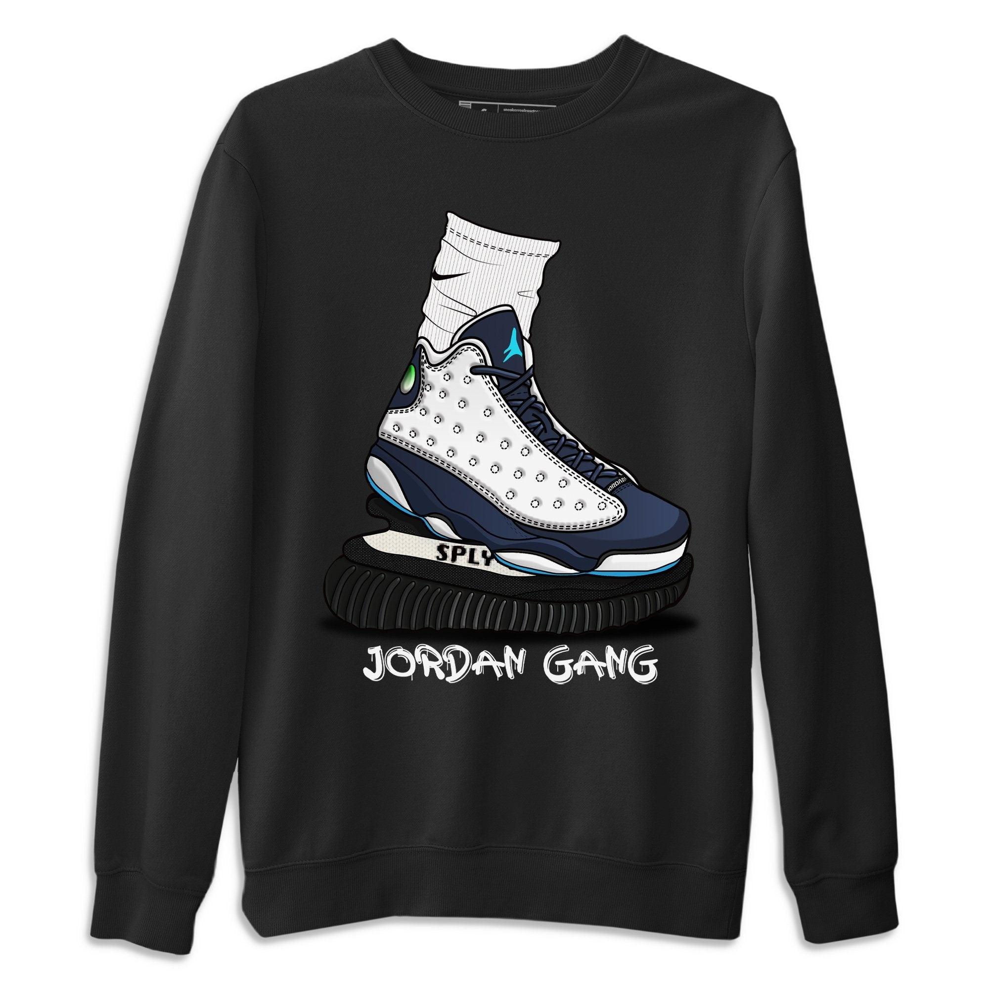 Jordan 13 Obsidian Shirt To Match Jordans Jordan Gang Sneaker Tees Jordan 13 Obsidian Drip Gear Zone Sneaker Matching Clothing Unisex Shirts