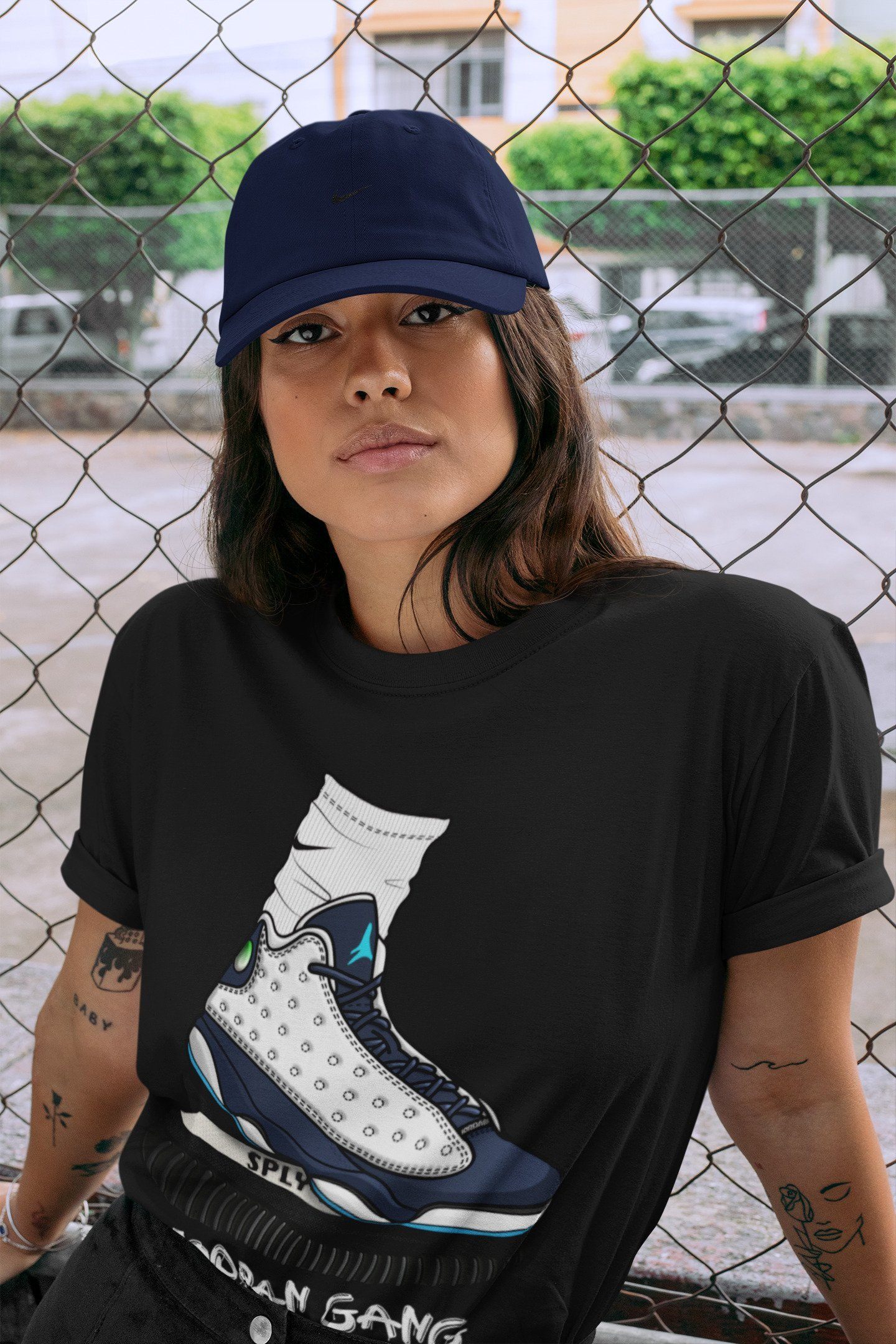 Jordan 13 Obsidian Shirt To Match Jordans Jordan Gang Sneaker Tees Jordan 13 Obsidian Drip Gear Zone Sneaker Matching Clothing Unisex Shirts