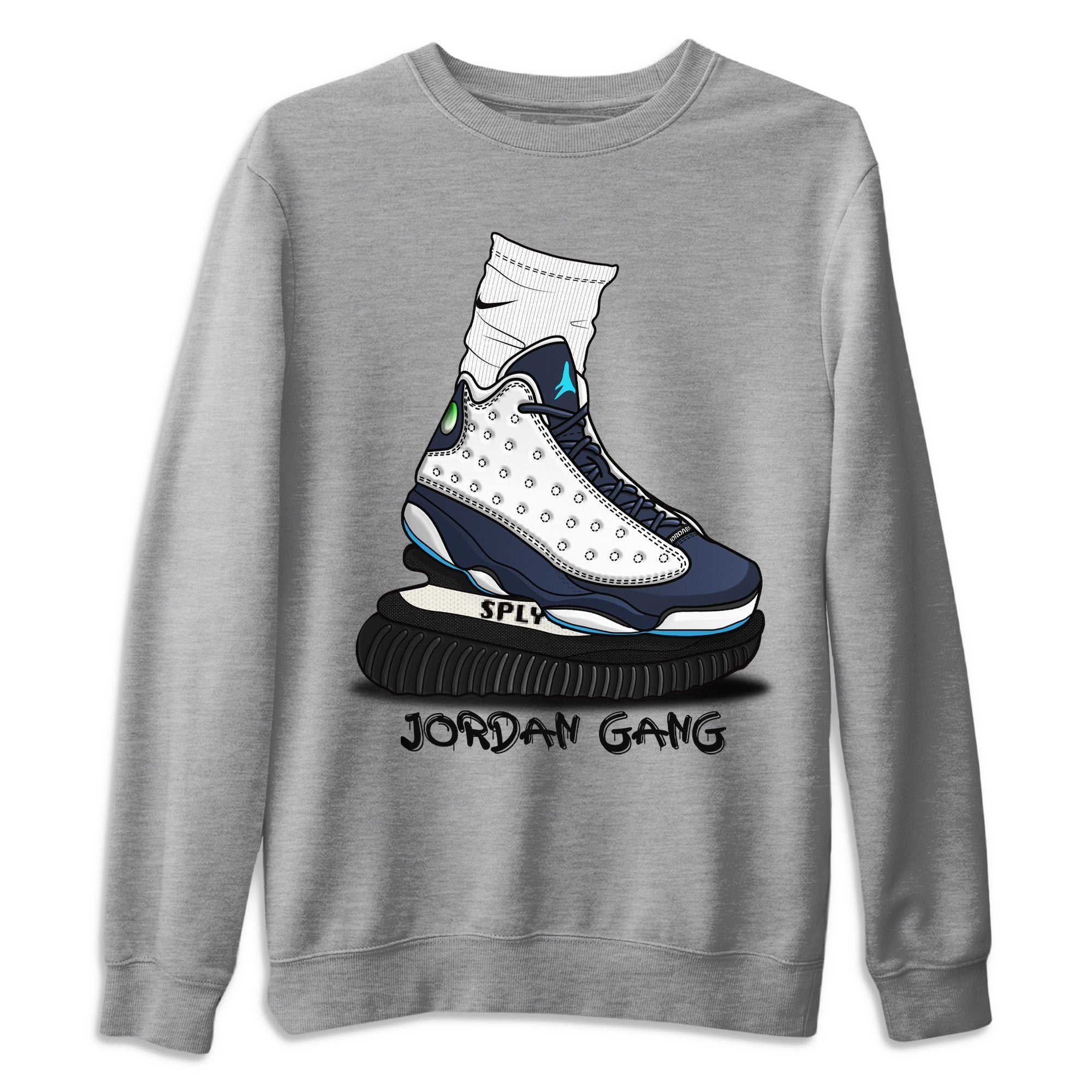 Jordan 13 Obsidian Shirt To Match Jordans Jordan Gang Sneaker Tees Jordan 13 Obsidian Drip Gear Zone Sneaker Matching Clothing Unisex Shirts