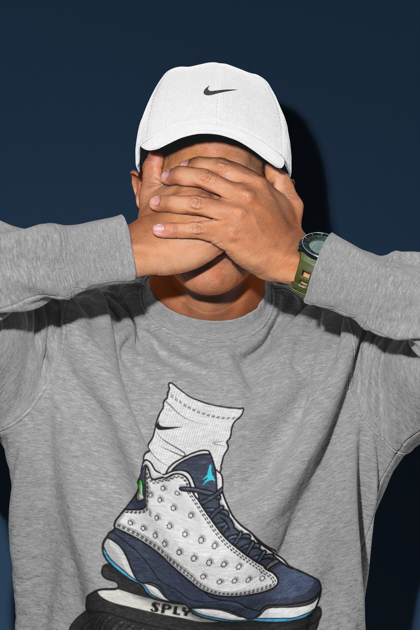 Jordan 13 Obsidian Shirt To Match Jordans Jordan Gang Sneaker Tees Jordan 13 Obsidian Drip Gear Zone Sneaker Matching Clothing Unisex Shirts