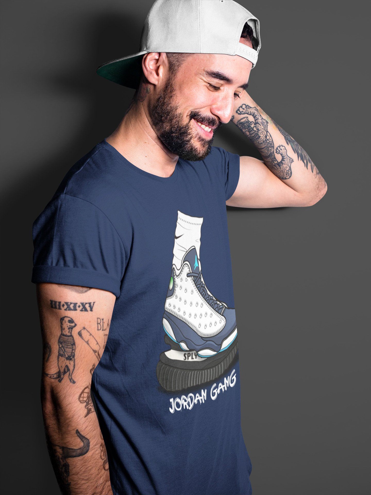 Jordan 13 Obsidian Shirt To Match Jordans Jordan Gang Sneaker Tees Jordan 13 Obsidian Drip Gear Zone Sneaker Matching Clothing Unisex Shirts