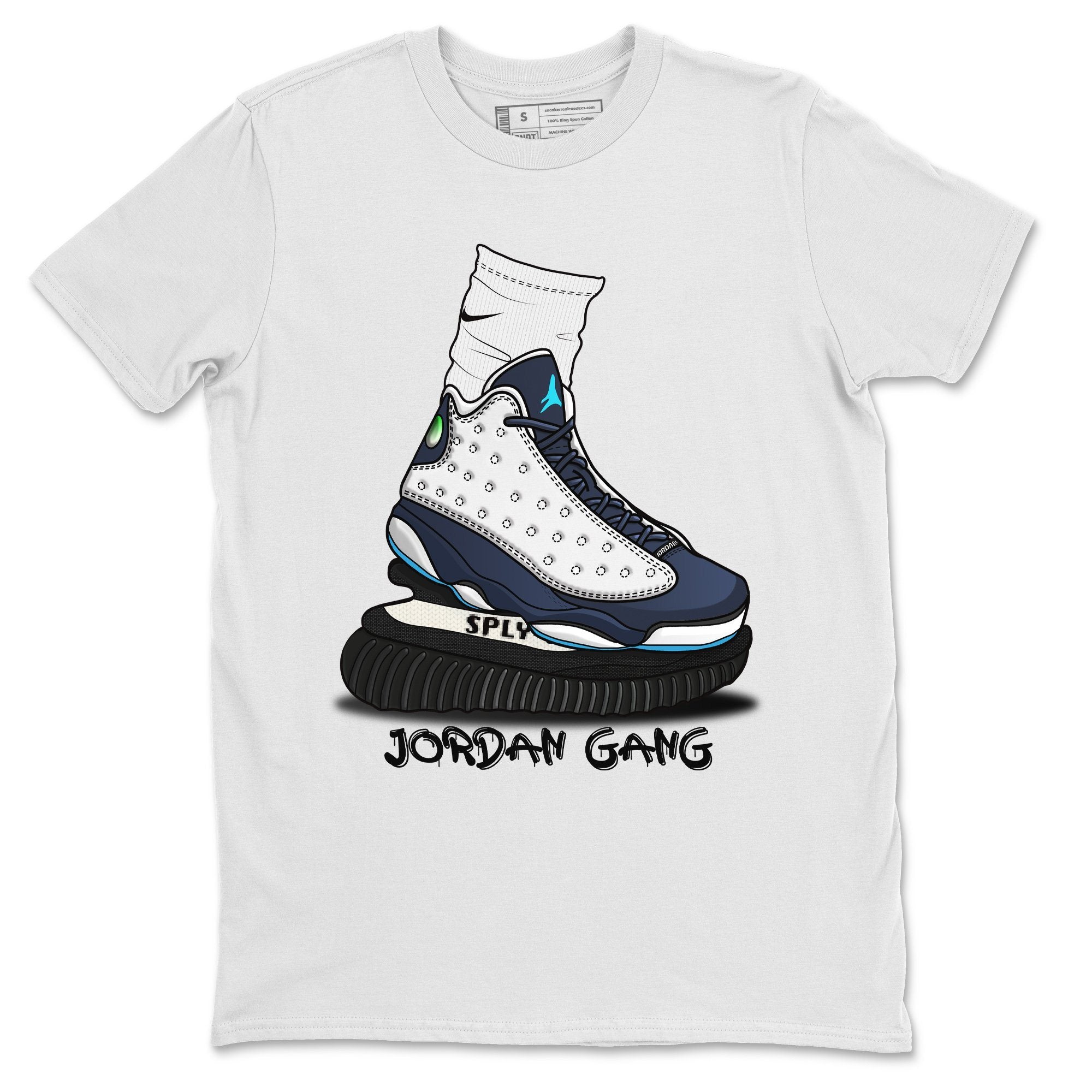 Jordan 13 Obsidian Shirt To Match Jordans Jordan Gang Sneaker Tees Jordan 13 Obsidian Drip Gear Zone Sneaker Matching Clothing Unisex Shirts