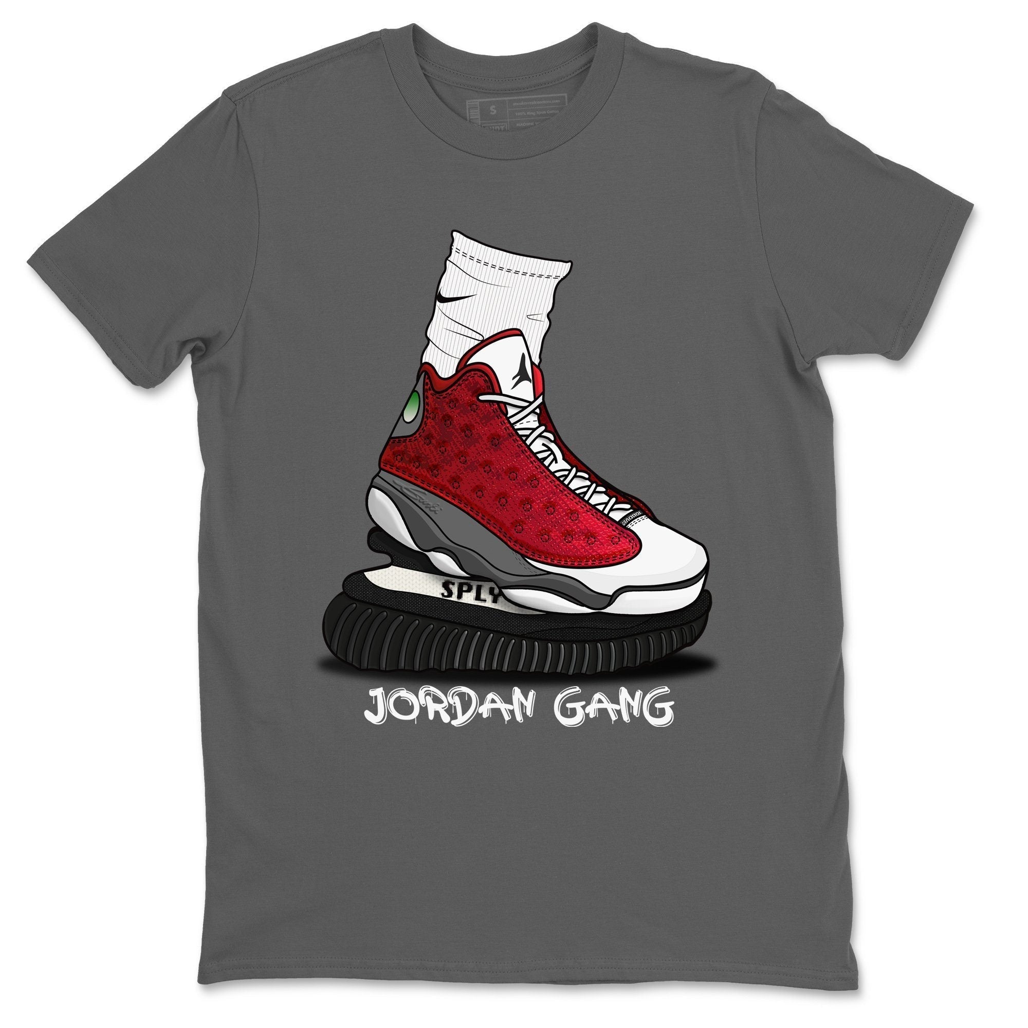 Jordan 13 Red Flint Shirt To Match Jordans Jordan Gang Sneaker Tees Jordan 13 Red Flint Drip Gear Zone Sneaker Matching Clothing Unisex Shirts