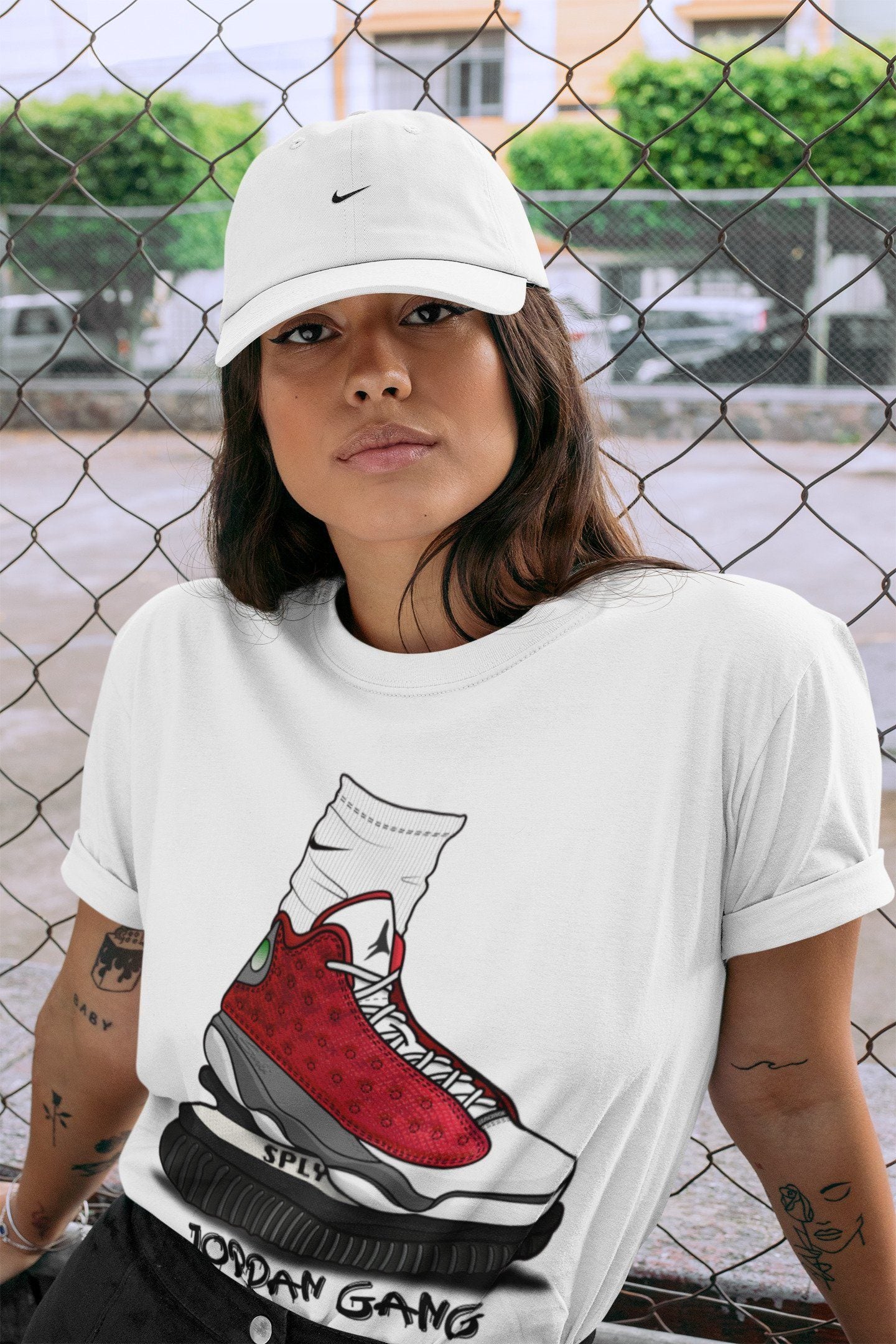 Jordan 13 Red Flint Shirt To Match Jordans Jordan Gang Sneaker Tees Jordan 13 Red Flint Drip Gear Zone Sneaker Matching Clothing Unisex Shirts