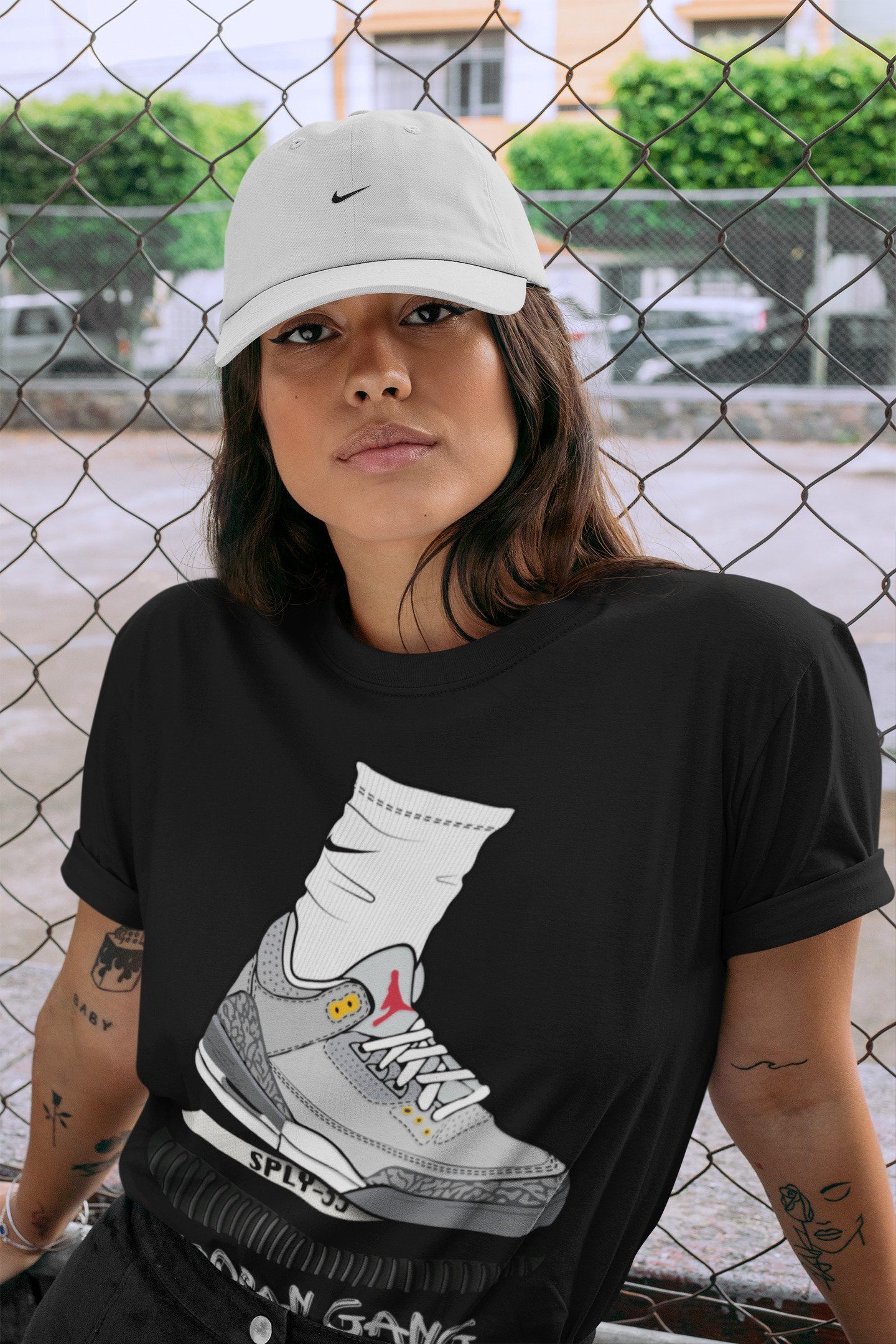Jordan 3 Cool Grey Shirt To Match Jordans Jordan Gang Sneaker Tees Jordan 3 Cool Grey Drip Gear Zone Sneaker Matching Clothing Unisex Shirts