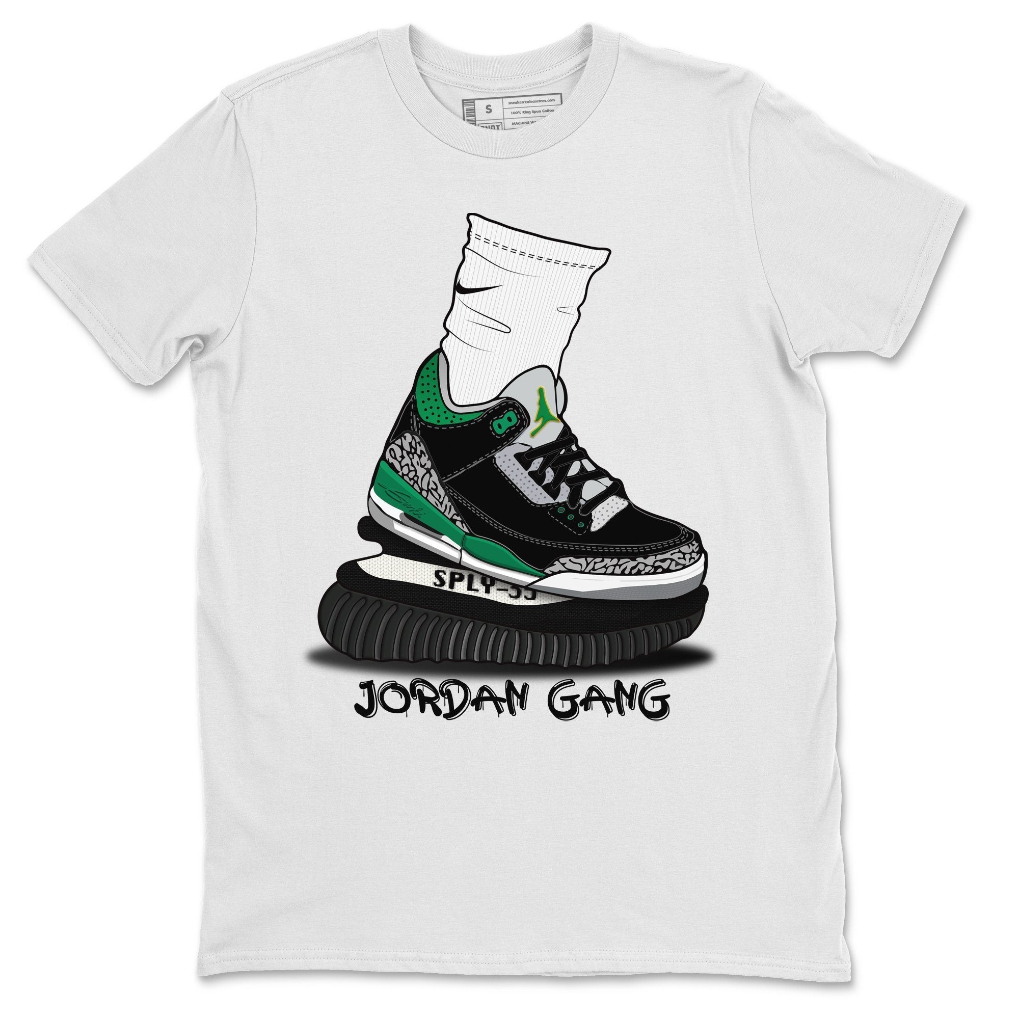 Jordan 3 Pine Green Shirt To Match Jordans Jordan Gang Sneaker Tees Jordan 3 Pine Green Drip Gear Zone Sneaker Matching Clothing Unisex Shirts