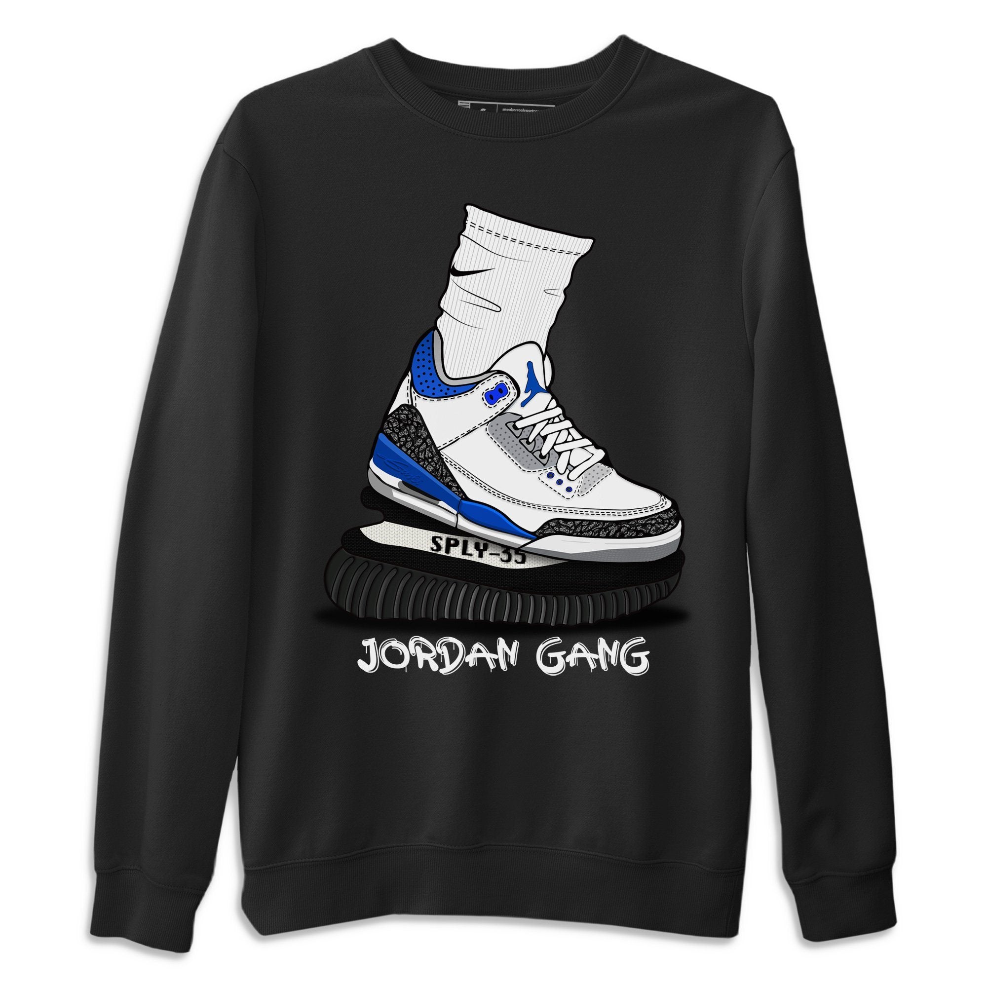 Jordan 3 Racer Blue Shirt To Match Jordans Jordan Gang Sneaker Tees Jordan 3 Racer Blue Drip Gear Zone Sneaker Matching Clothing Unisex Shirts