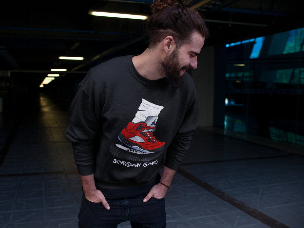 Jordan 5 Raging Bull Shirt To Match Jordans Jordan Gang Sneaker Tees Jordan 5 Raging Bull Drip Gear Zone Sneaker Matching Clothing Unisex Shirts