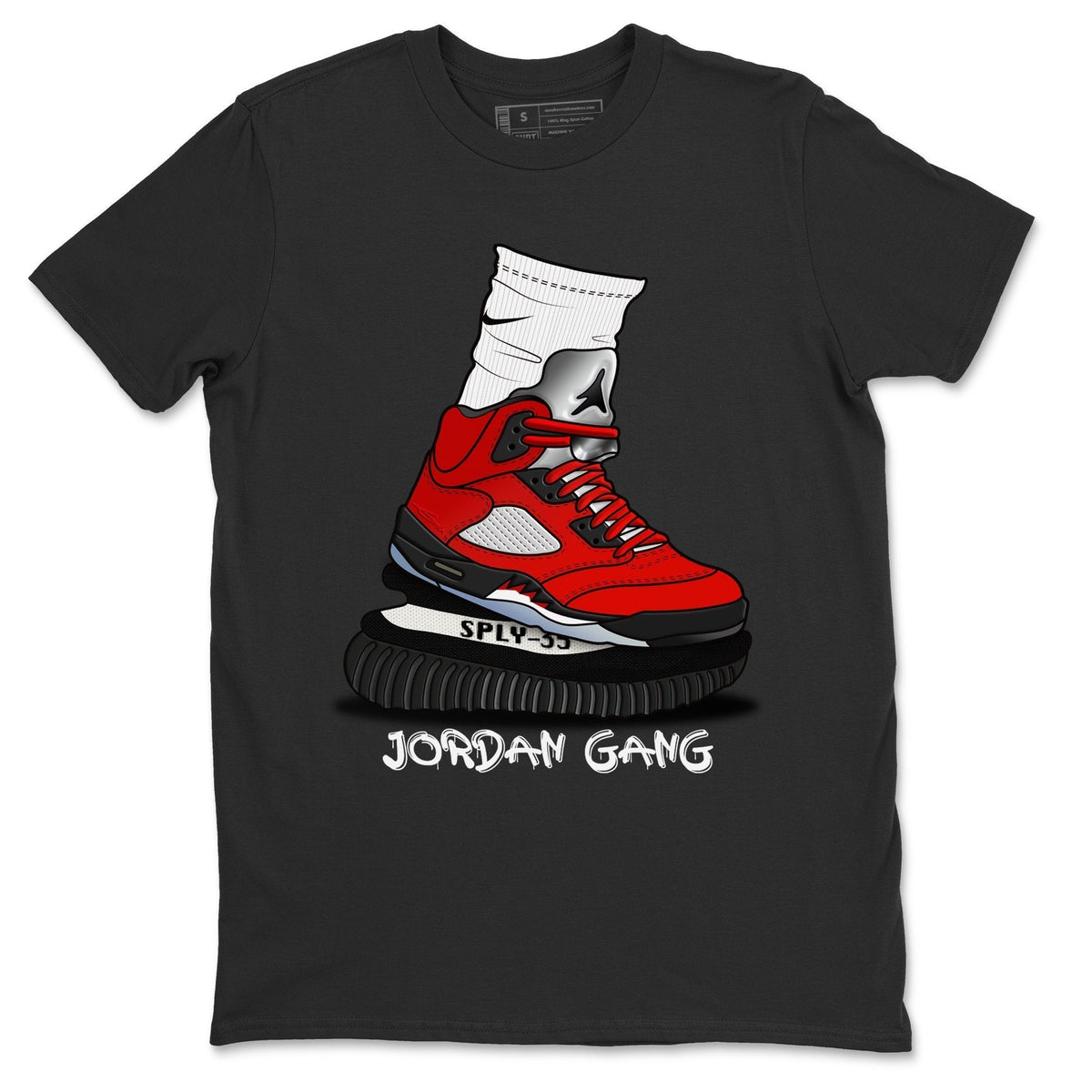 Jordan 5 Raging Bull Shirt To Match Jordans Jordan Gang Sneaker Tees Jordan 5 Raging Bull Drip Gear Zone Sneaker Matching Clothing Unisex Shirts