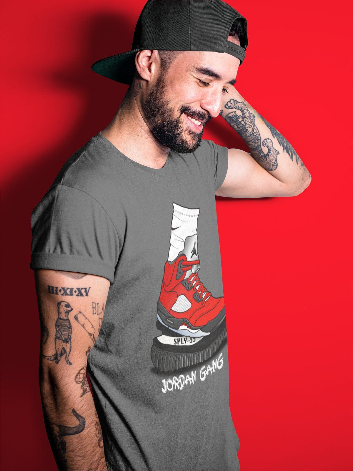 Jordan 5 Raging Bull Shirt To Match Jordans Jordan Gang Sneaker Tees Jordan 5 Raging Bull Drip Gear Zone Sneaker Matching Clothing Unisex Shirts