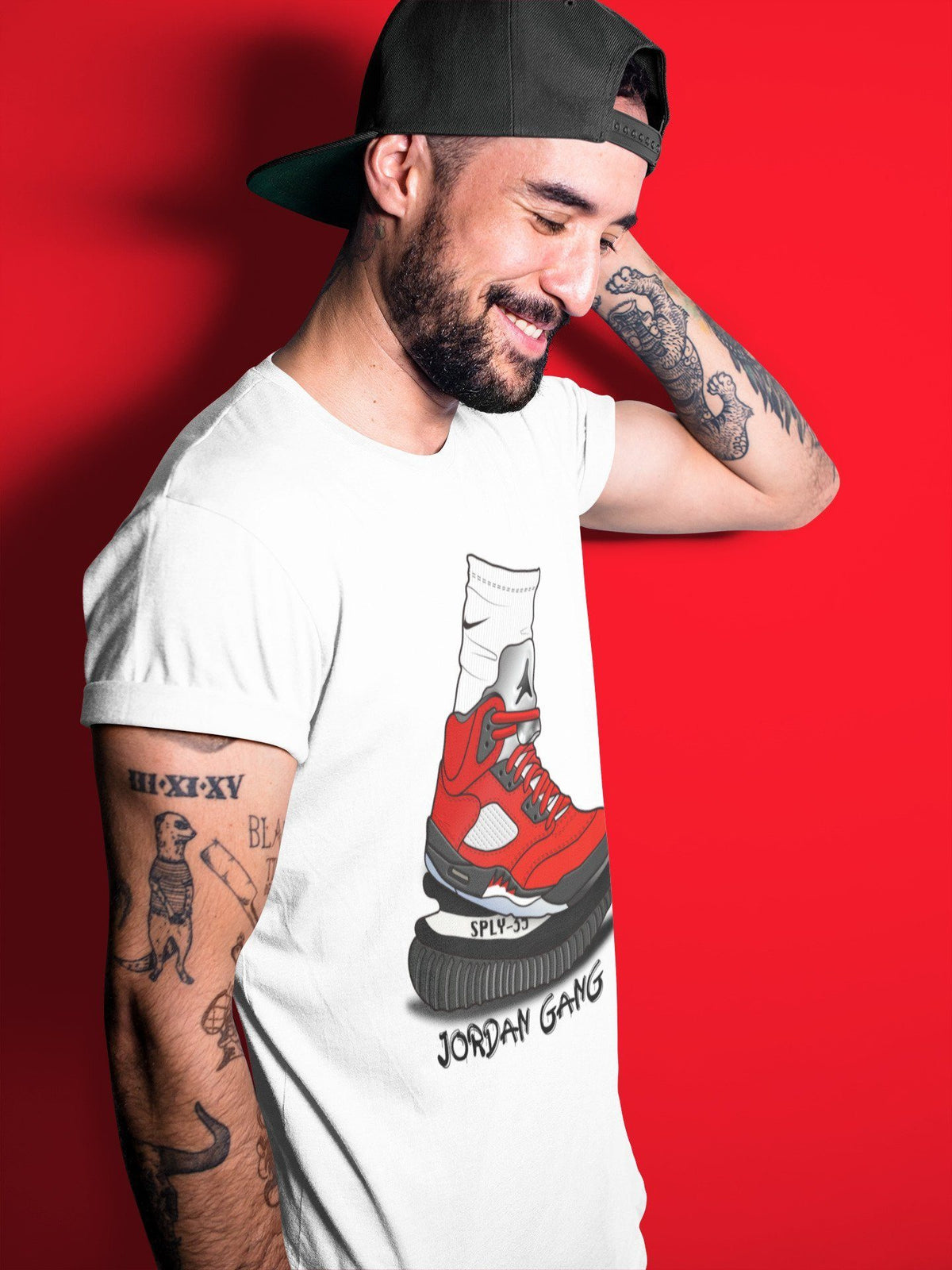 Jordan 5 Raging Bull Shirt To Match Jordans Jordan Gang Sneaker Tees Jordan 5 Raging Bull Drip Gear Zone Sneaker Matching Clothing Unisex Shirts