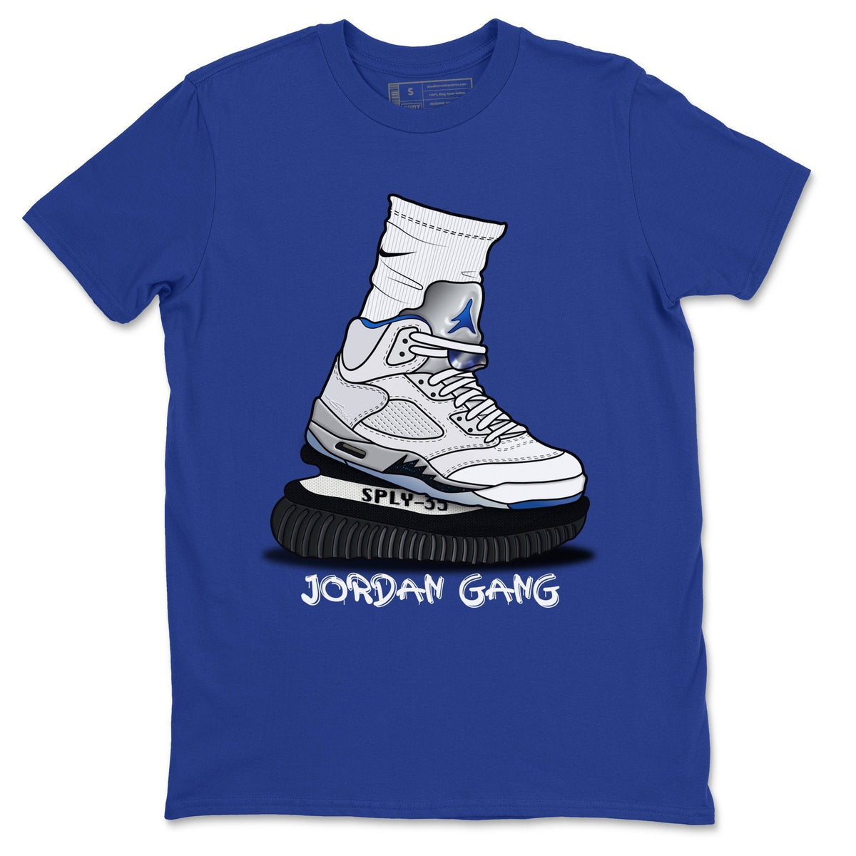 Jordan 5 Stealth Shirt To Match Jordans Jordan Gang Sneaker Tees Jordan 5 Stealth Drip Gear Zone Sneaker Matching Clothing Unisex Shirts