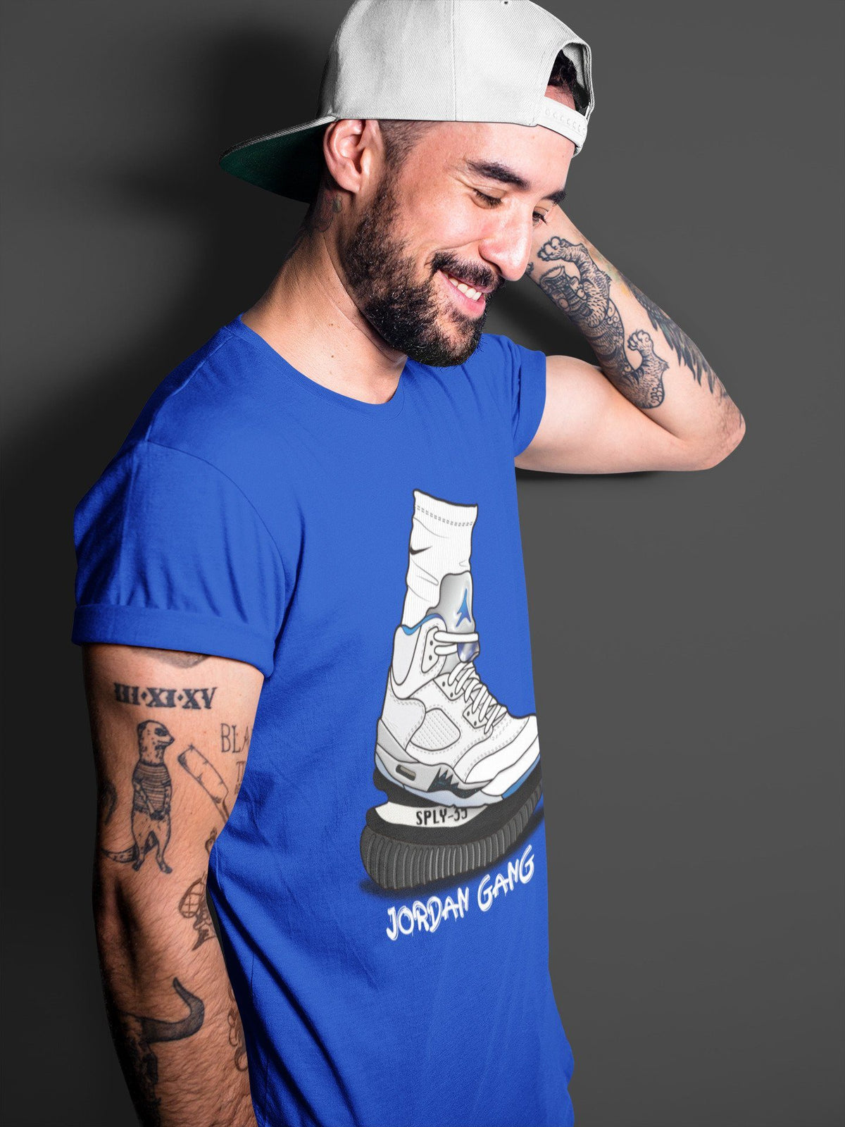 Jordan 5 Stealth Shirt To Match Jordans Jordan Gang Sneaker Tees Jordan 5 Stealth Drip Gear Zone Sneaker Matching Clothing Unisex Shirts