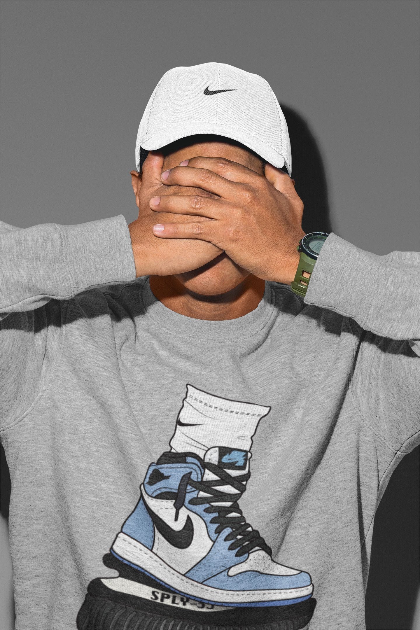 Jordan 1 University Blue Shirt To Match Jordans Jordan Gang Sneaker Tees Jordan 1 University Blue Drip Gear Zone Sneaker Matching Clothing Unisex Shirts