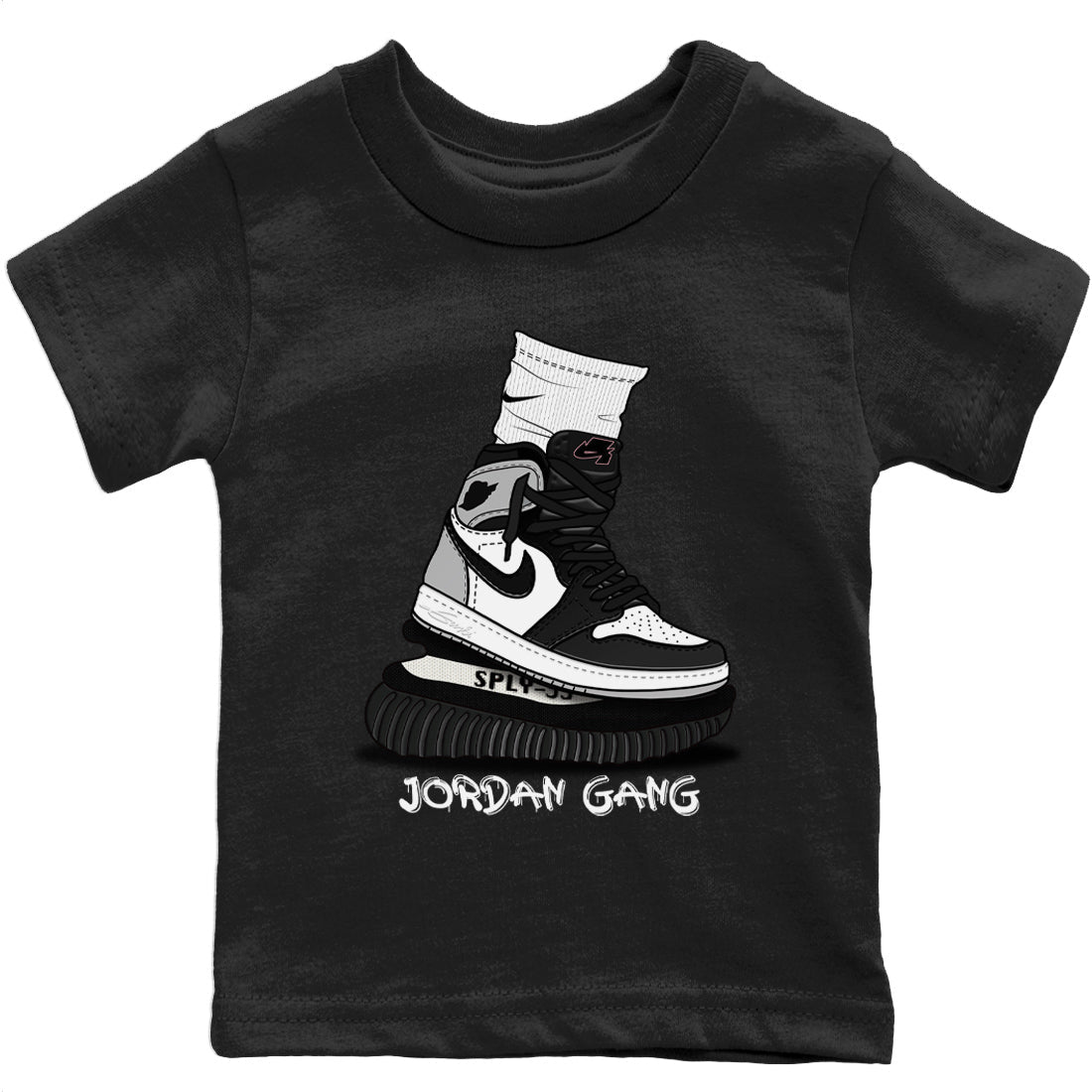 Jordan 1 Stage Haze Sneaker Matching T-Shirt Jordan Gang Sneaker Tees Jordan 1 Stage Haze Sneaker Release Tees Kids Shirts