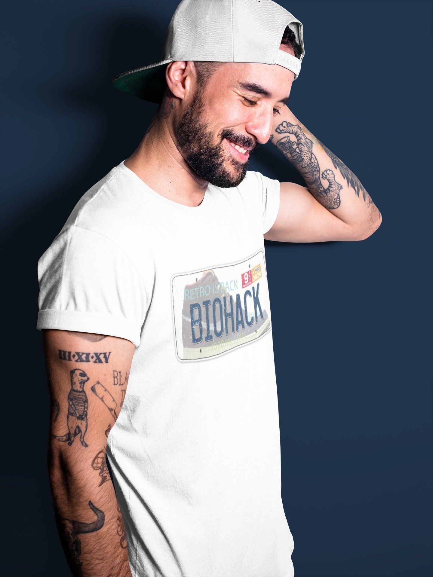 Jordan 1 Bio Hack Sneaker Match Tees Jordan Plate Sneaker Tees Jordan 1 Bio Hack Jordan to match sneaker T-Shirt Crew Neck Shirts