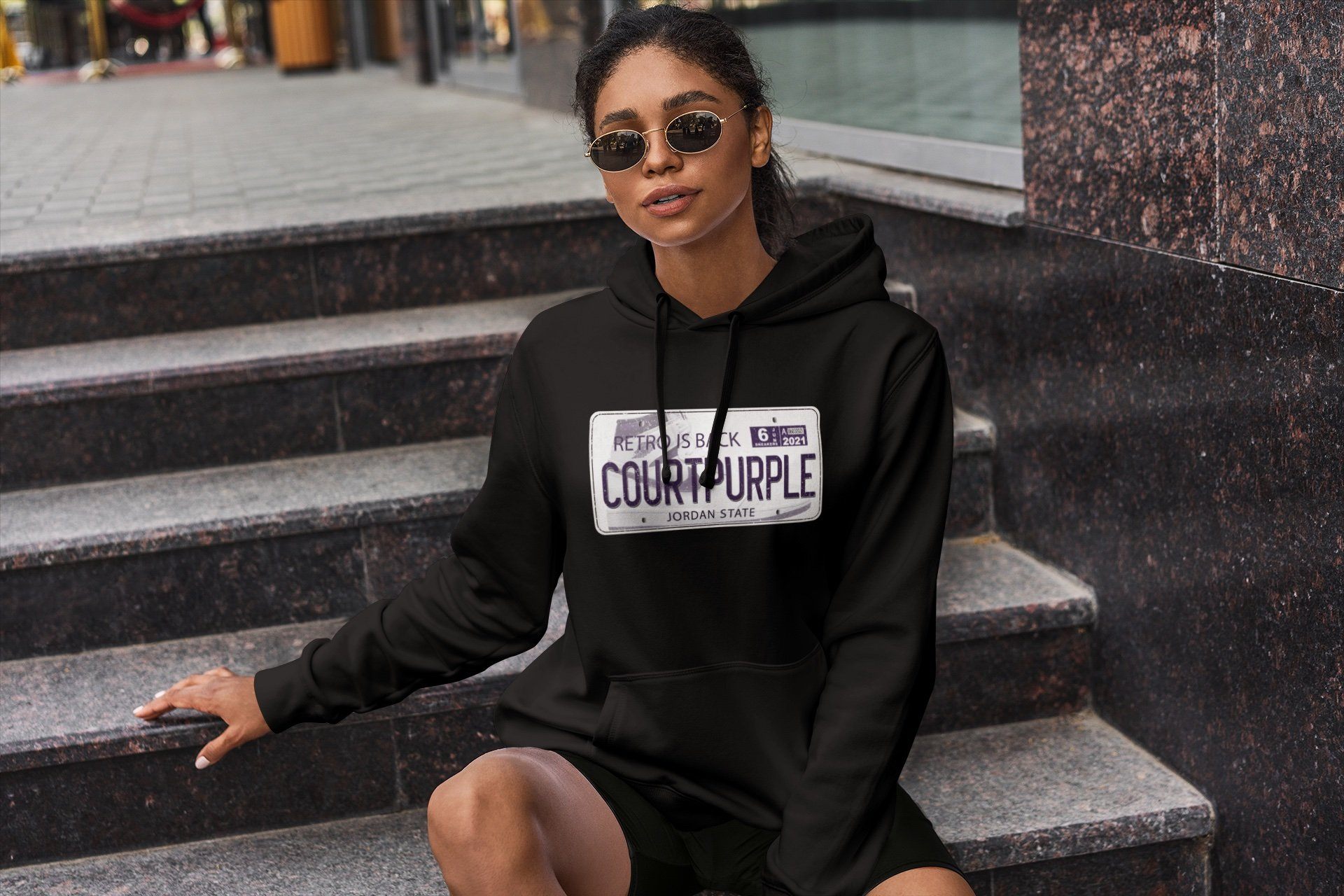 Jordan 1 WMNS Court Purple Shirt To Match Jordans Jordan Plate Sneaker Tees Jordan 1 WMNS Court Purple Drip Gear Zone Sneaker Matching Clothing Unisex Shirts