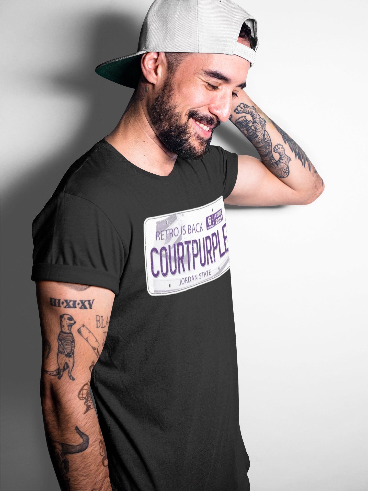 Jordan 1 WMNS Court Purple Shirt To Match Jordans Jordan Plate Sneaker Tees Jordan 1 WMNS Court Purple Drip Gear Zone Sneaker Matching Clothing Unisex Shirts