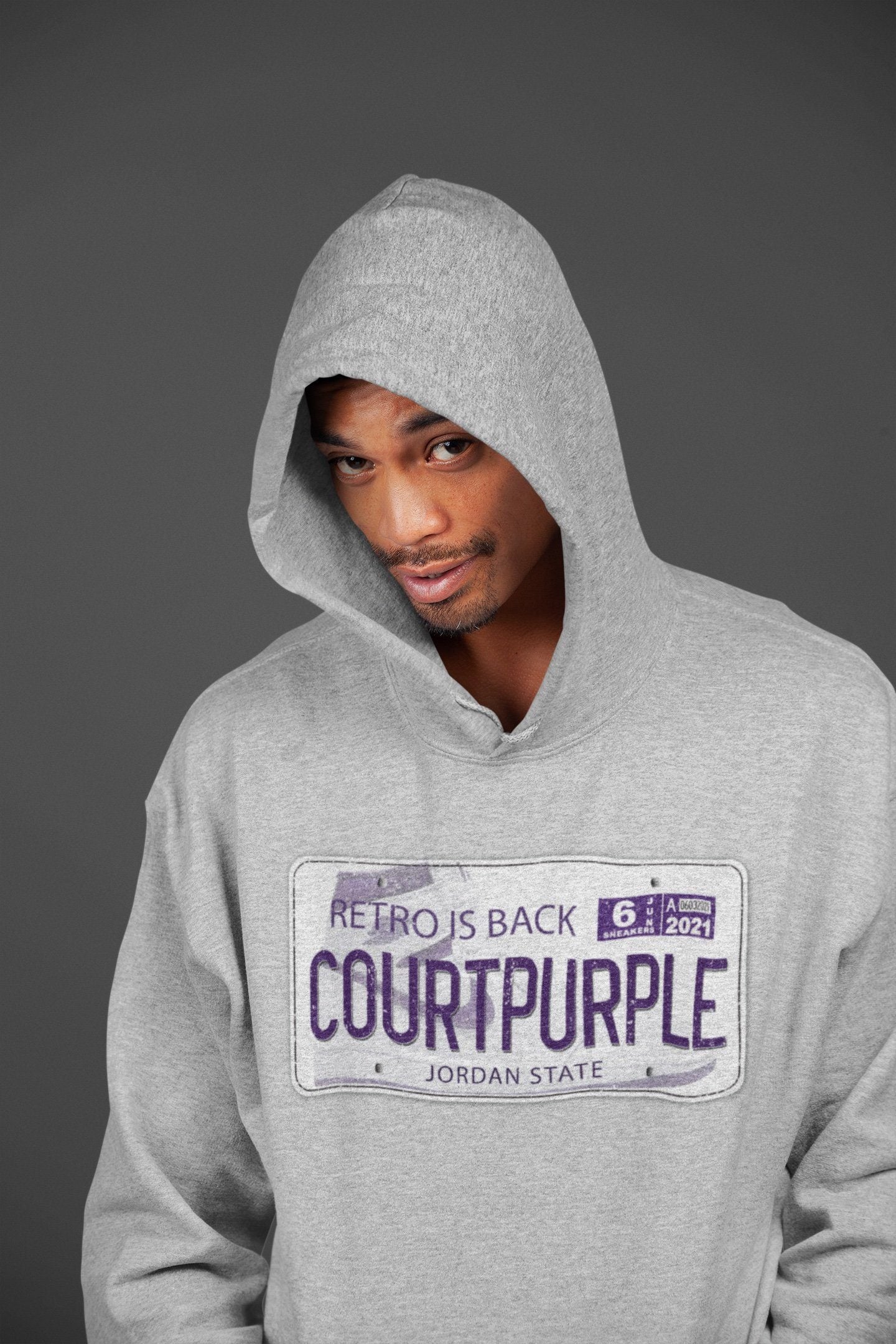 Jordan 1 WMNS Court Purple Shirt To Match Jordans Jordan Plate Sneaker Tees Jordan 1 WMNS Court Purple Drip Gear Zone Sneaker Matching Clothing Unisex Shirts