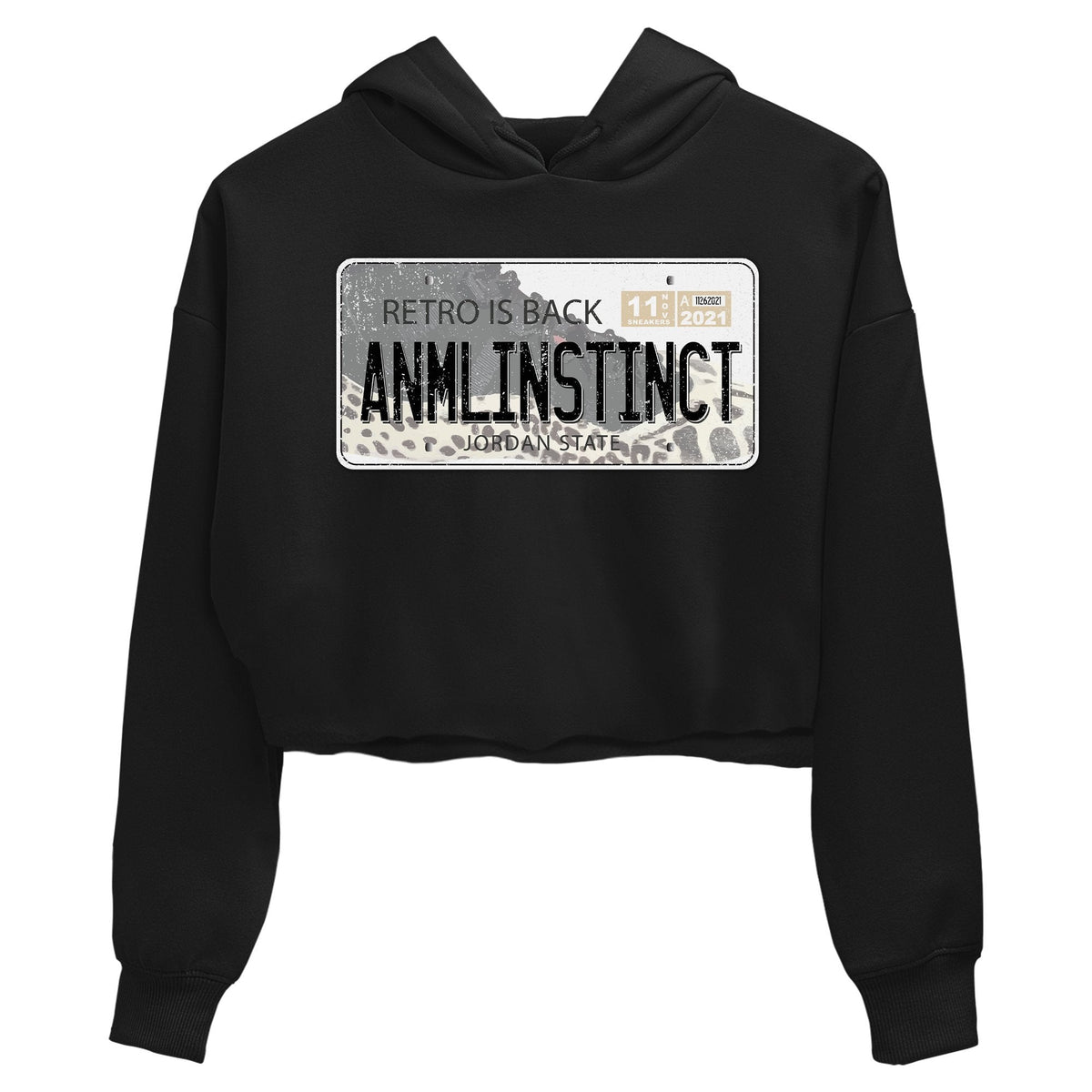 Jordan 11 Animal Instinct Sneaker Matching T-Shirt Jordan Plate Sneaker Tees Jordan 11 Animal Instinct Sneaker Release Tees Women's Shirts