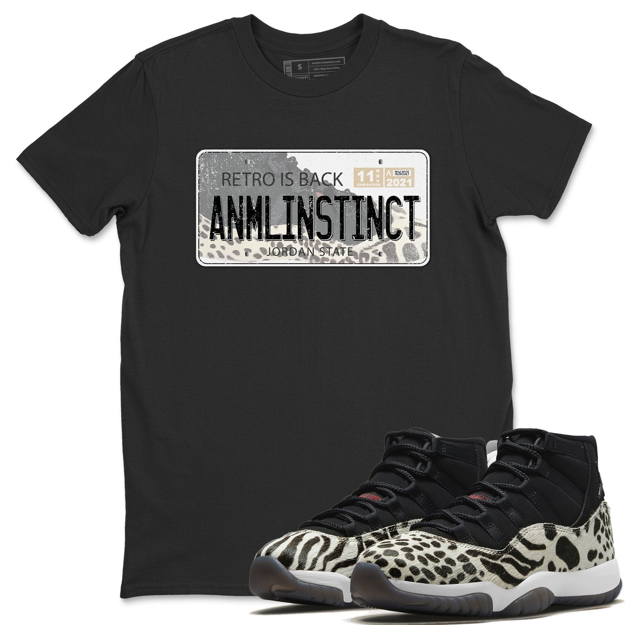 Jordan 11 Animal Instinct Shirt To Match Jordans Jordan Plate Sneaker Tees Jordan 11 Animal Instinct Drip Gear Zone Sneaker Matching Clothing Unisex Shirts