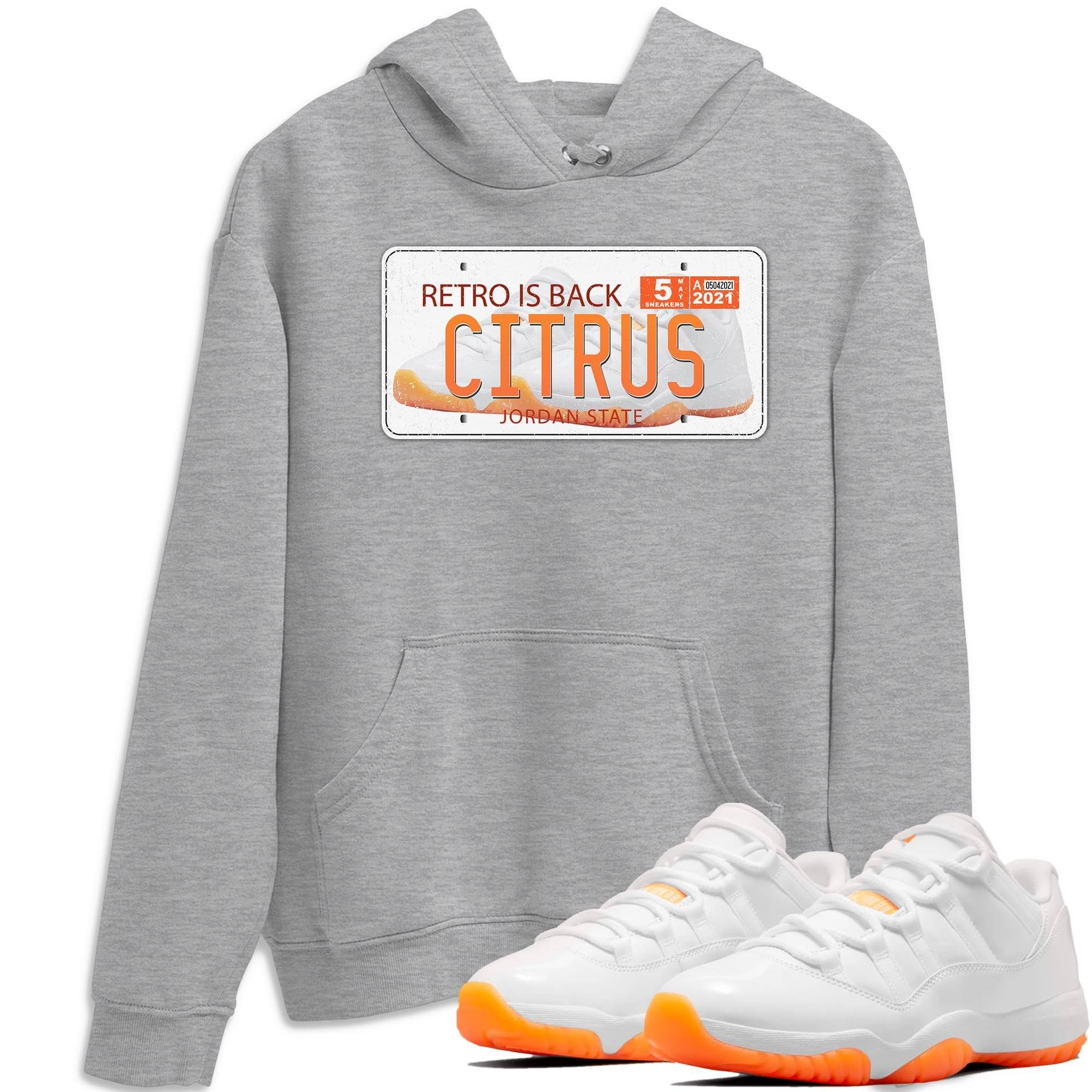 Jordan 11 Citrus Shirt To Match Jordans Jordan Plate Sneaker Tees Jordan 11 Citrus Drip Gear Zone Sneaker Matching Clothing Unisex Shirts