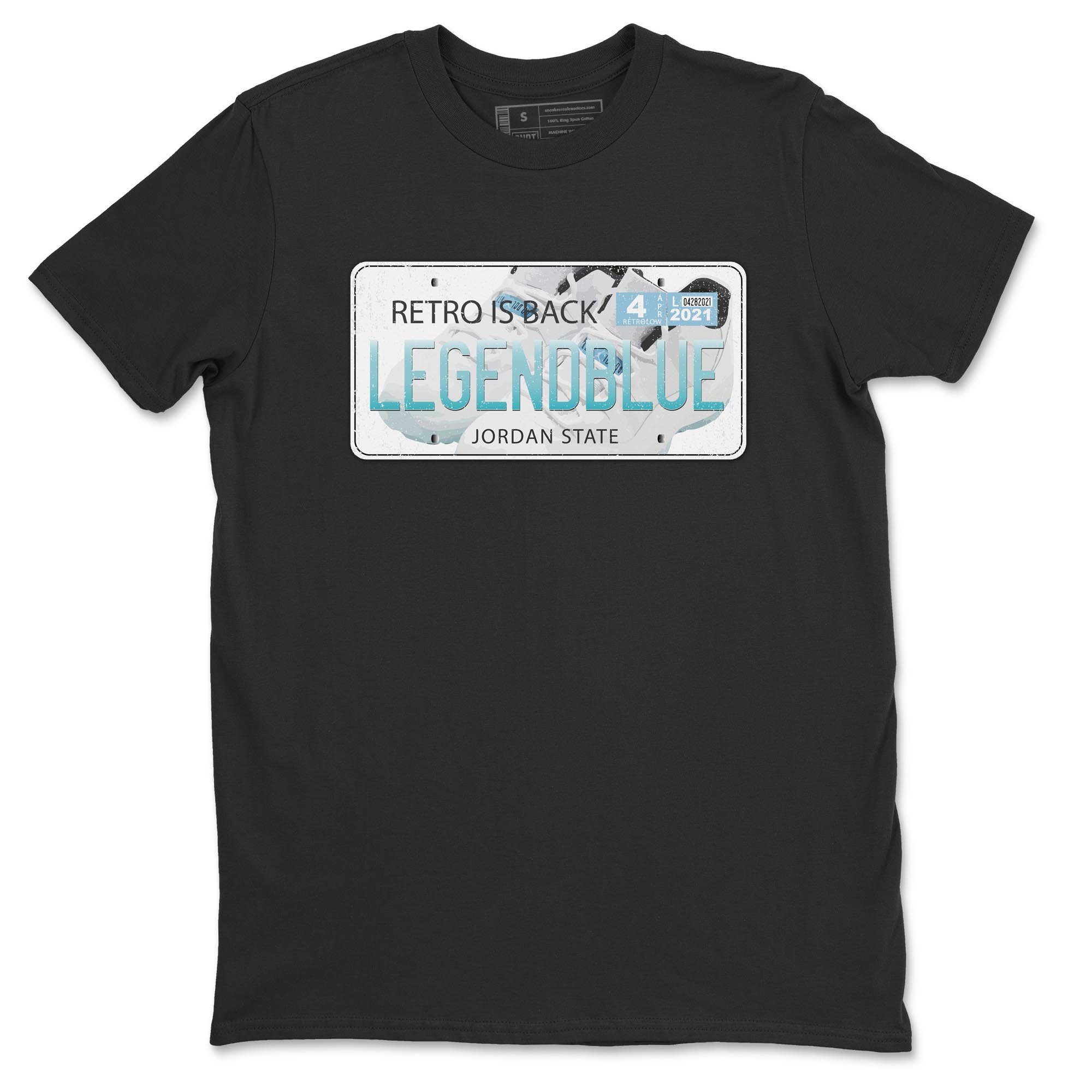 Jordan 11 Legend Blue Shirt To Match Jordans Jordan Plate Sneaker Tees Jordan 11 Legend Blue Drip Gear Zone Sneaker Matching Clothing Unisex Shirts
