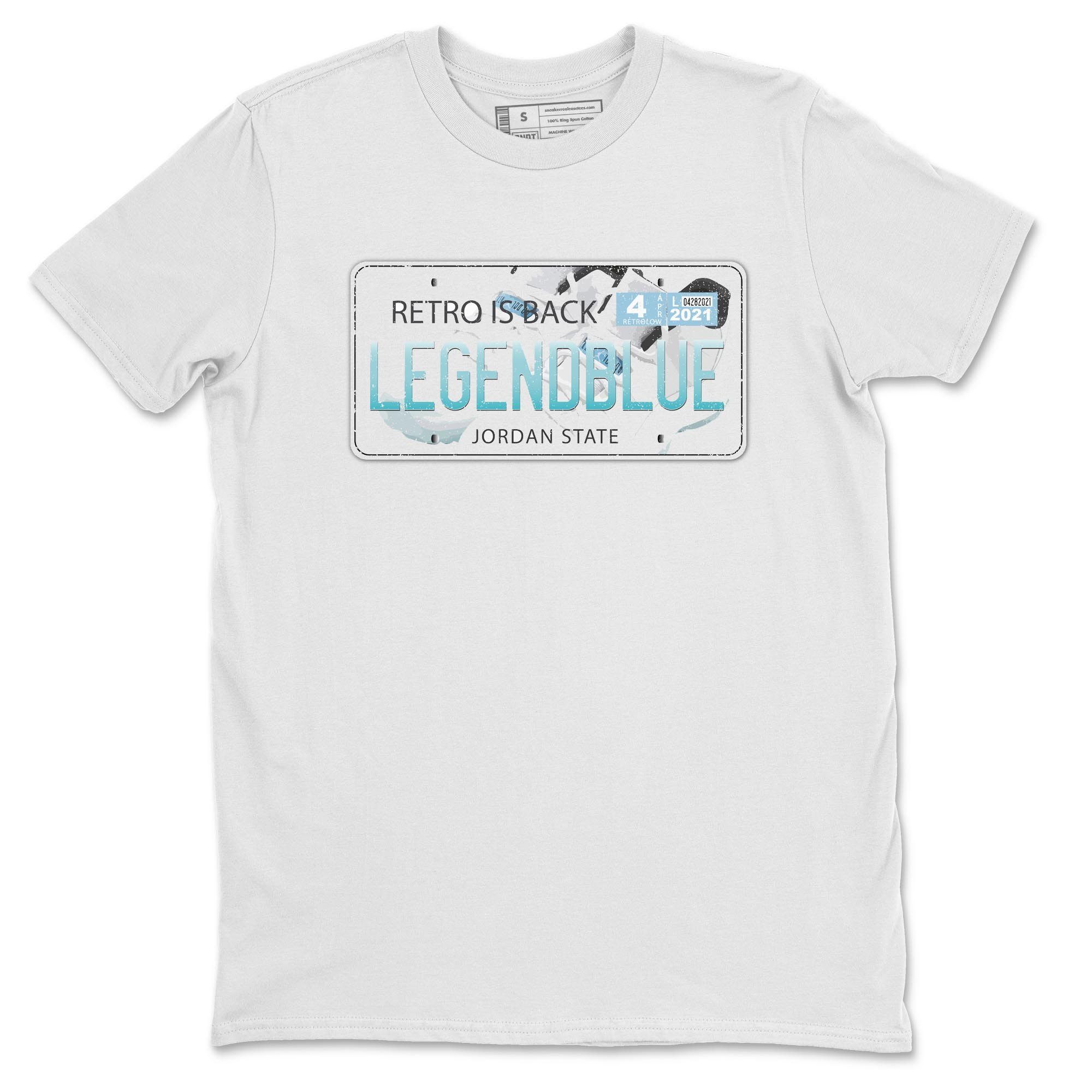 Jordan 11 Legend Blue Shirt To Match Jordans Jordan Plate Sneaker Tees Jordan 11 Legend Blue Drip Gear Zone Sneaker Matching Clothing Unisex Shirts