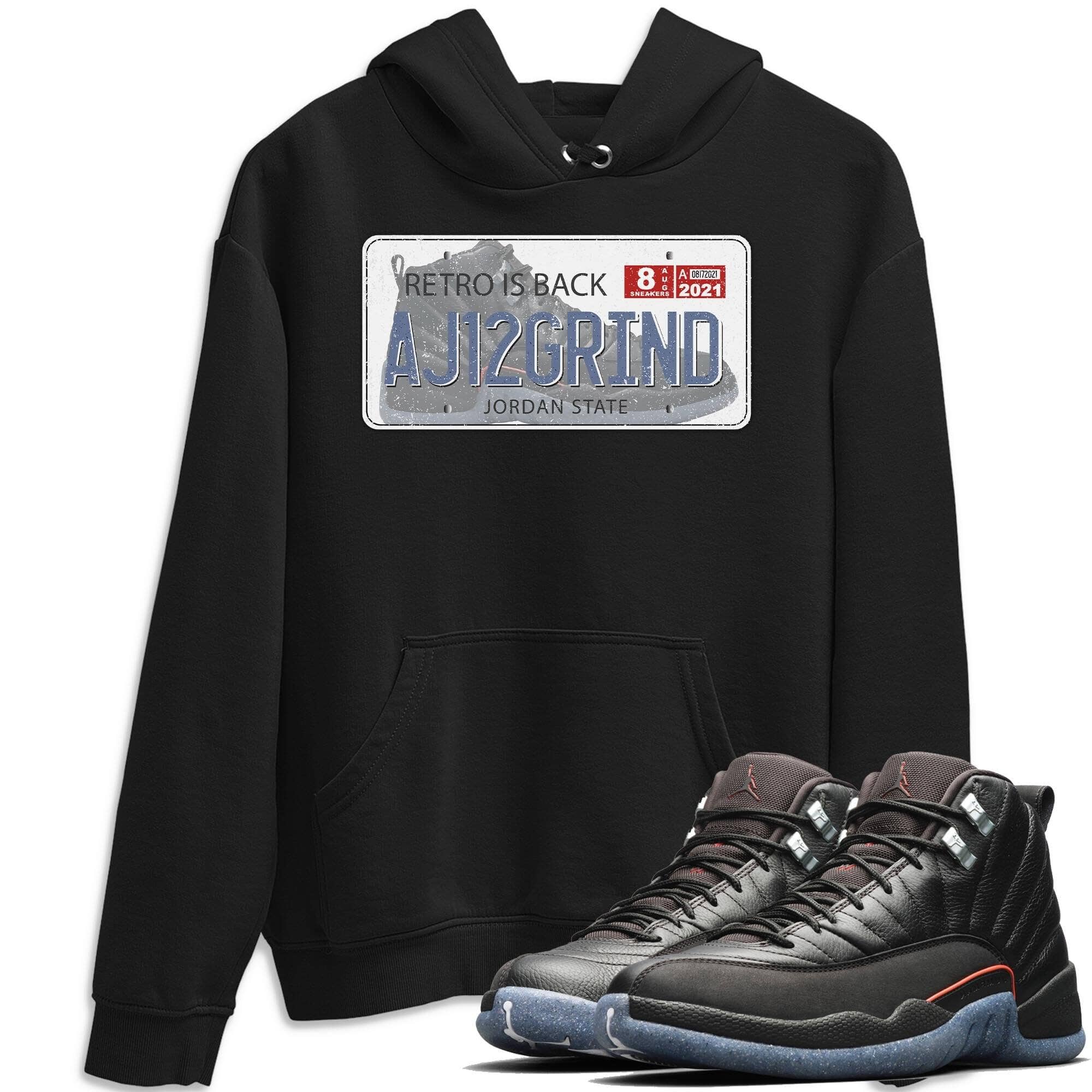 Jordan 12 Grind Shirt To Match Jordans Jordan Plate Sneaker Tees Jordan 12 Grind Drip Gear Zone Sneaker Matching Clothing Unisex Shirts