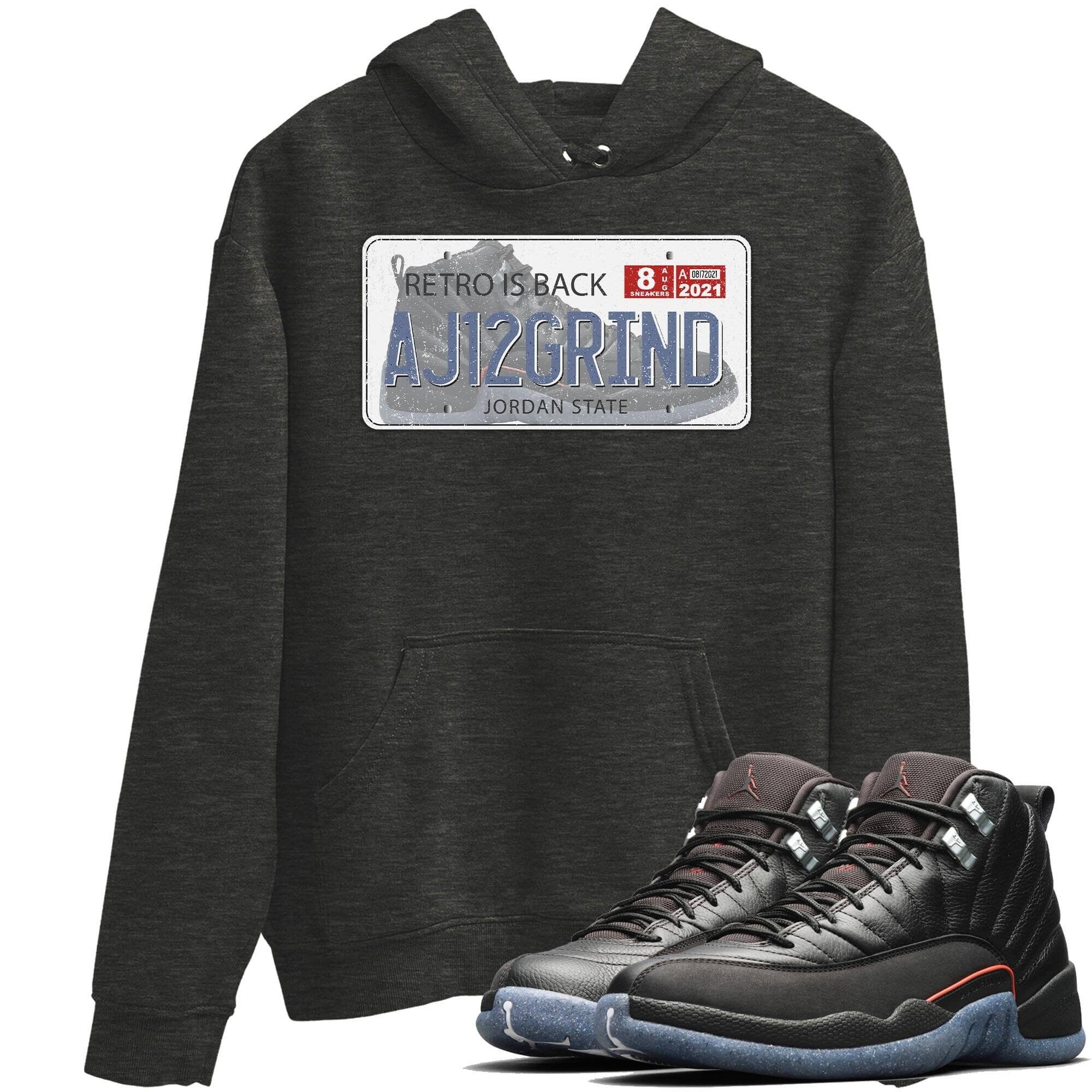 Jordan 12 Grind Shirt To Match Jordans Jordan Plate Sneaker Tees Jordan 12 Grind Drip Gear Zone Sneaker Matching Clothing Unisex Shirts