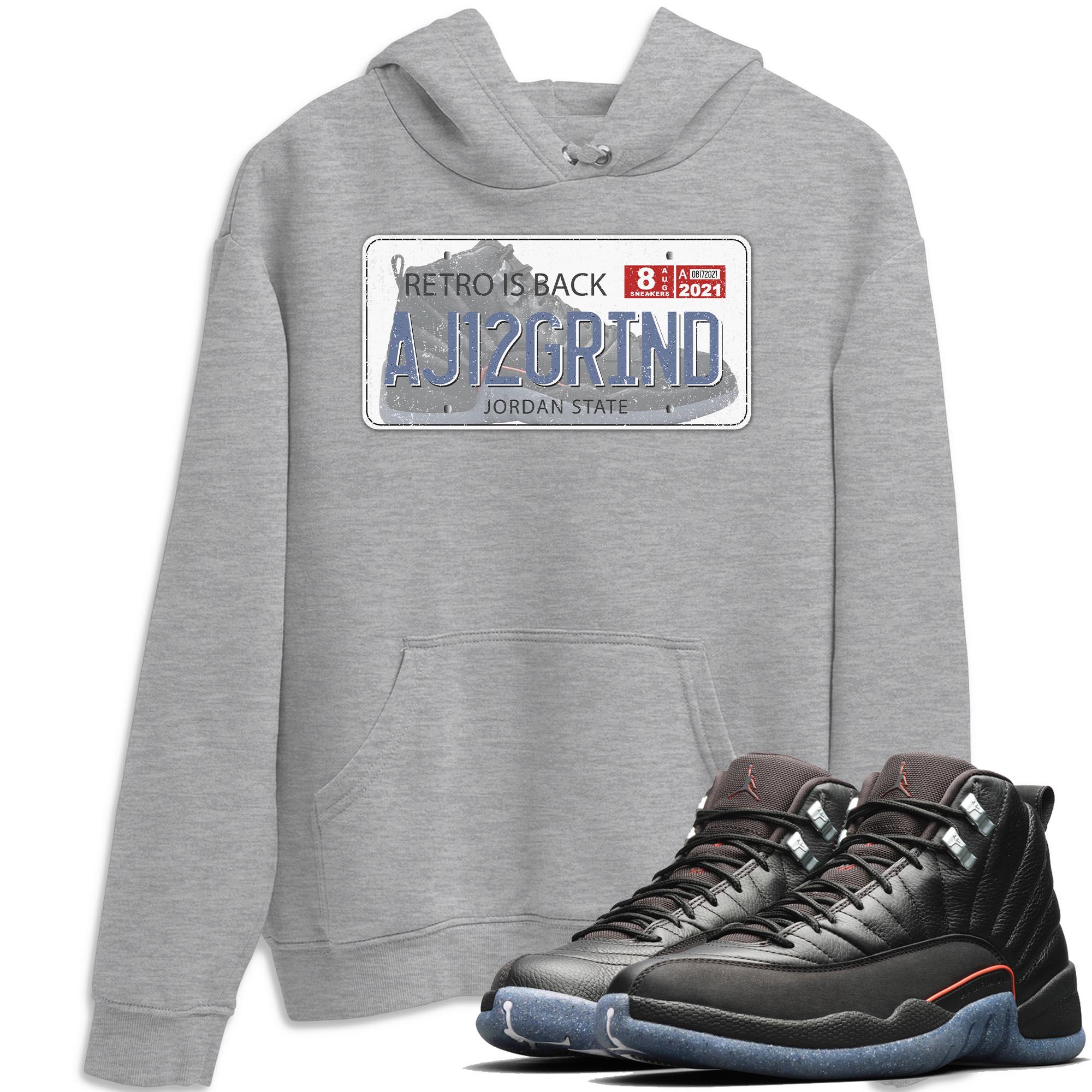 Jordan 12 Grind Shirt To Match Jordans Jordan Plate Sneaker Tees Jordan 12 Grind Drip Gear Zone Sneaker Matching Clothing Unisex Shirts