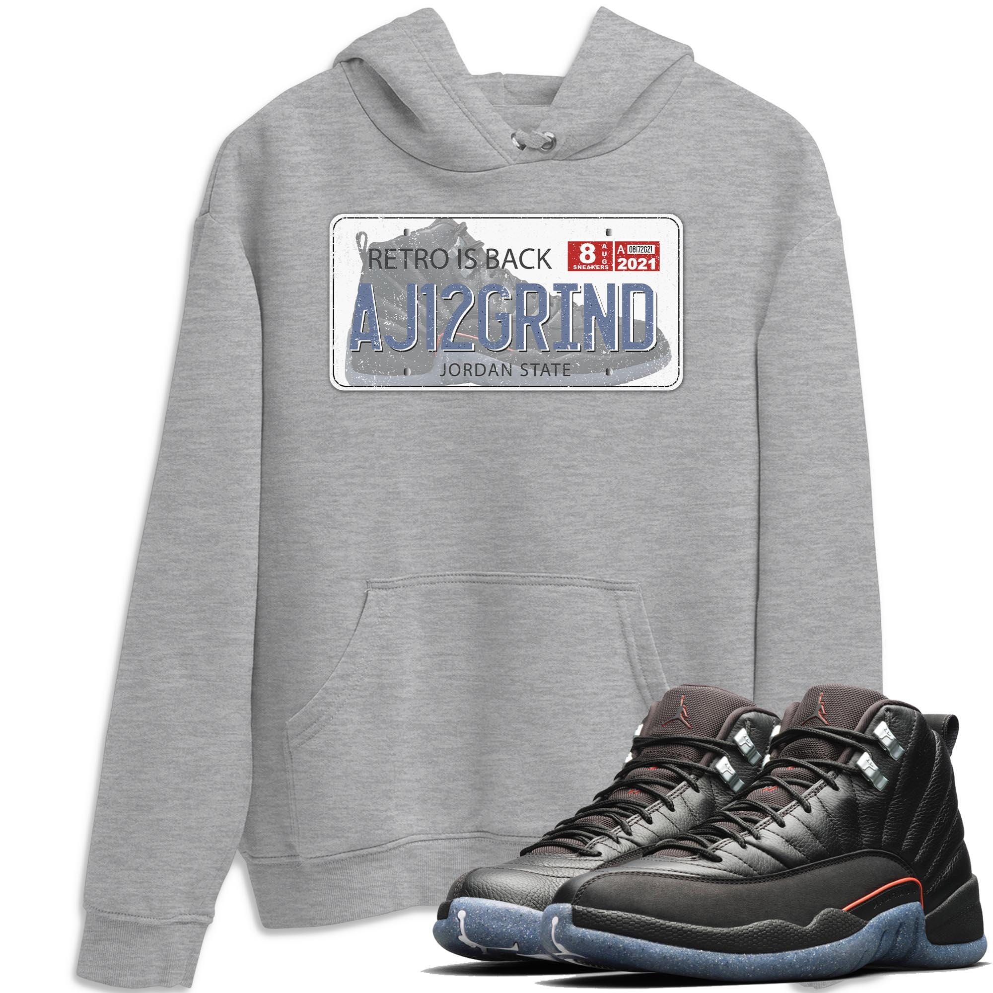 Jordan 12 Grind Shirt To Match Jordans Jordan Plate Sneaker Tees Jordan 12 Grind Drip Gear Zone Sneaker Matching Clothing Unisex Shirts