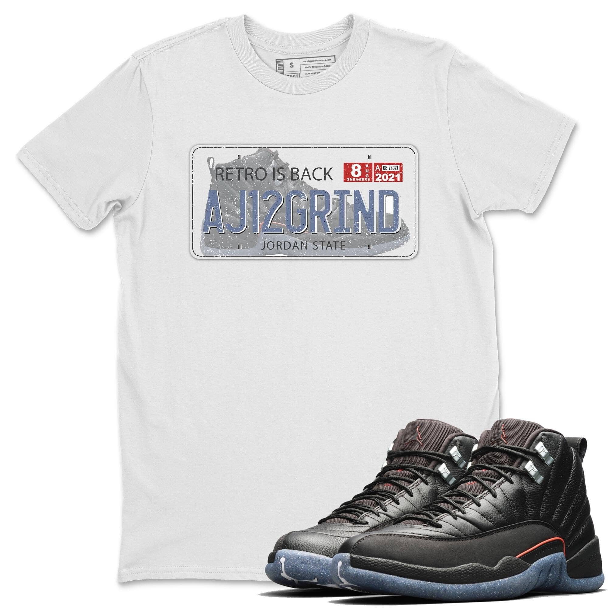 Jordan 12 Grind Shirt To Match Jordans Jordan Plate Sneaker Tees Jordan 12 Grind Drip Gear Zone Sneaker Matching Clothing Unisex Shirts