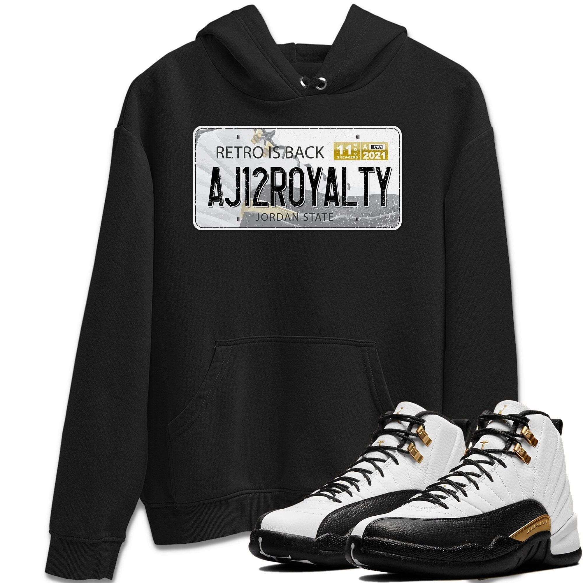 Jordan 12 Royalty Shirt To Match Jordans Jordan Plate Sneaker Tees Jordan 12 Royalty Drip Gear Zone Sneaker Matching Clothing Unisex Shirts