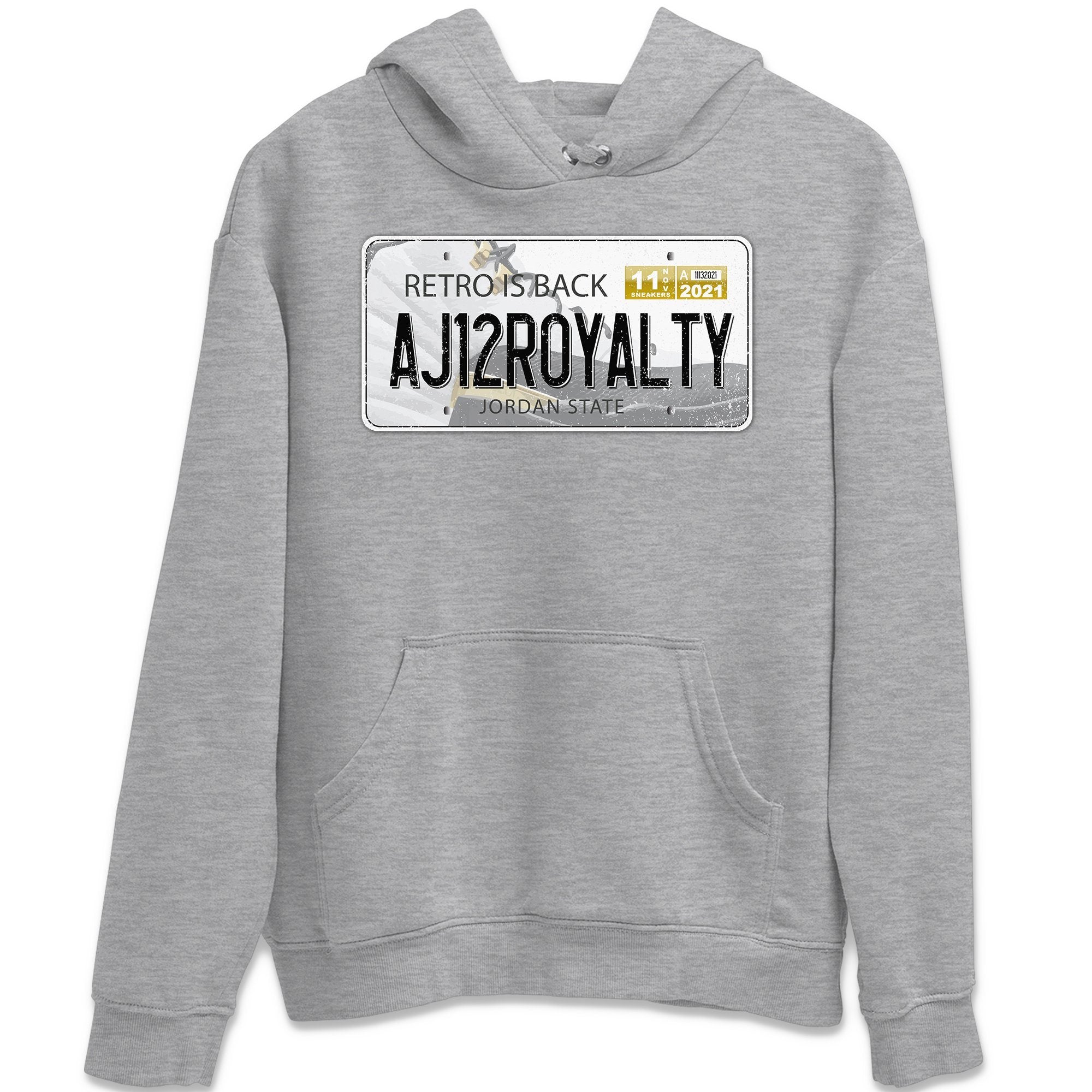 Jordan 12 Royalty Shirt To Match Jordans Jordan Plate Sneaker Tees Jordan 12 Royalty Drip Gear Zone Sneaker Matching Clothing Unisex Shirts