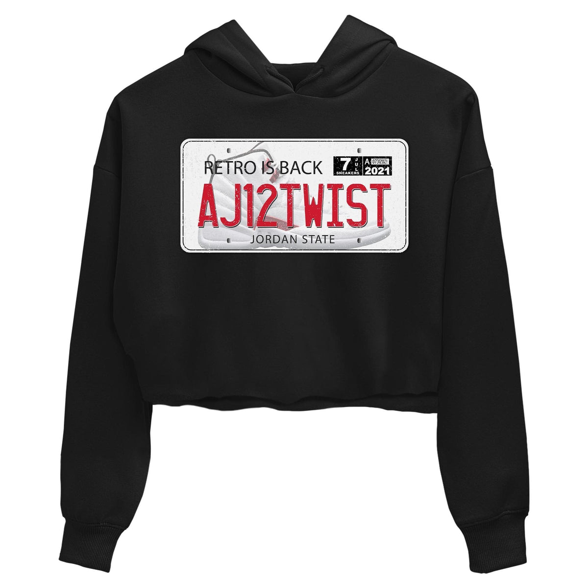 Jordan 12 Twist Sneaker Matching T-Shirt Jordan Plate Sneaker Tees Jordan 12 Twist Sneaker Release Tees Women's Shirts
