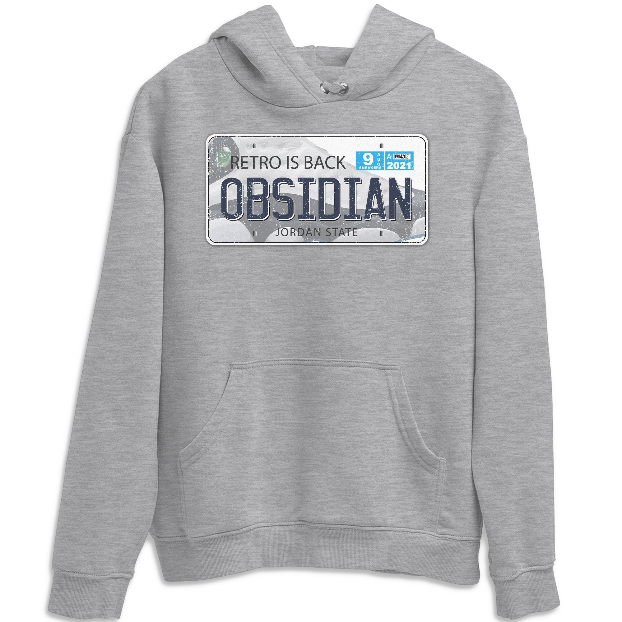 Jordan 13 Obsidian Shirt To Match Jordans Jordan Plate Sneaker Tees Jordan 13 Obsidian Drip Gear Zone Sneaker Matching Clothing Unisex Shirts