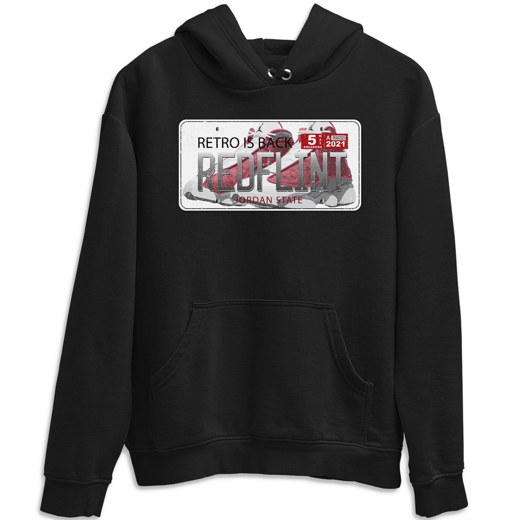 Jordan 13 Red Flint Shirt To Match Jordans Jordan Plate Sneaker Tees Jordan 13 Red Flint Drip Gear Zone Sneaker Matching Clothing Unisex Shirts