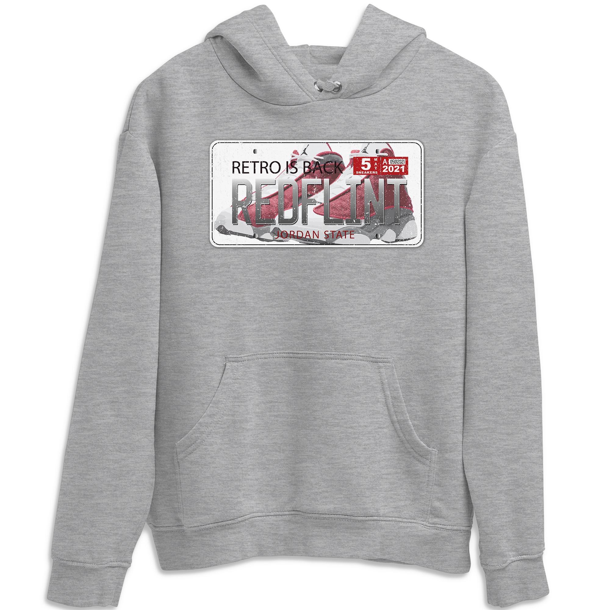 Jordan 13 Red Flint Shirt To Match Jordans Jordan Plate Sneaker Tees Jordan 13 Red Flint Drip Gear Zone Sneaker Matching Clothing Unisex Shirts