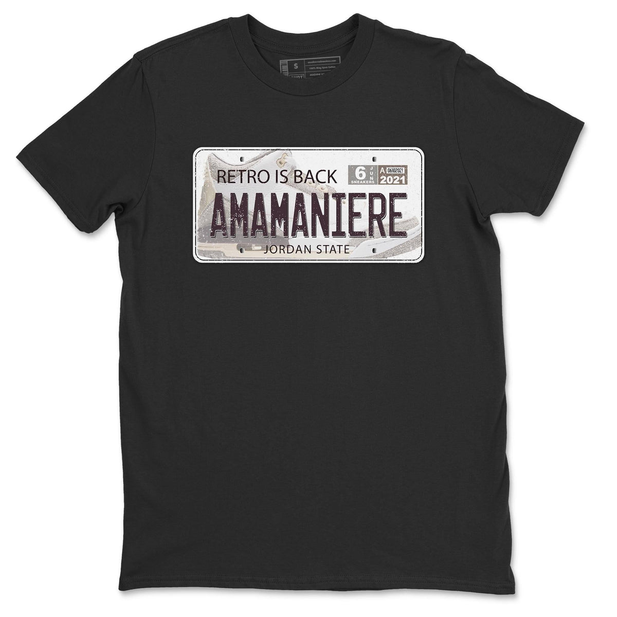 Jordan 3 A Ma Maniere Shirt To Match Jordans Jordan Plate Sneaker Tees Jordan 3 A Ma Maniere Drip Gear Zone Sneaker Matching Clothing Unisex Shirts