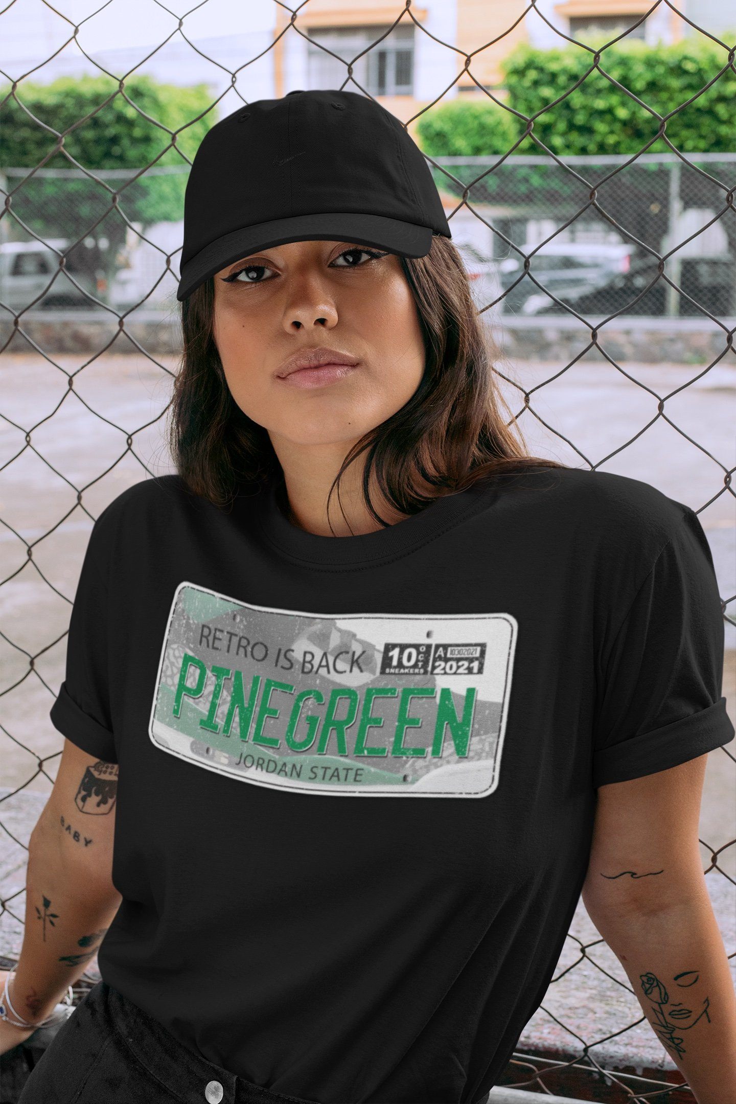 Jordan 3 Pine Green Shirt To Match Jordans Jordan Plate Sneaker Tees Jordan 3 Pine Green Drip Gear Zone Sneaker Matching Clothing Unisex Shirts