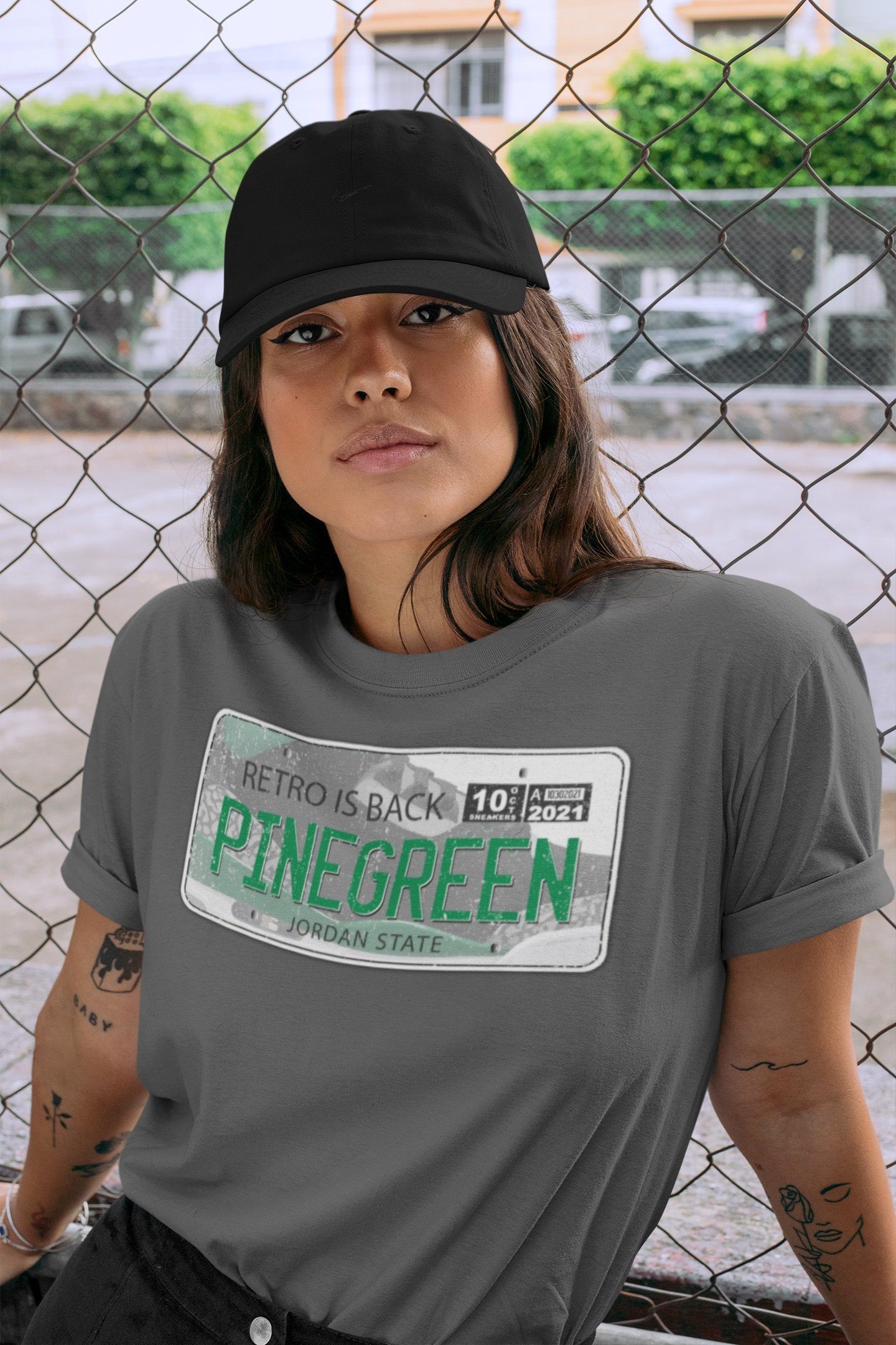 Jordan 3 Pine Green Shirt To Match Jordans Jordan Plate Sneaker Tees Jordan 3 Pine Green Drip Gear Zone Sneaker Matching Clothing Unisex Shirts