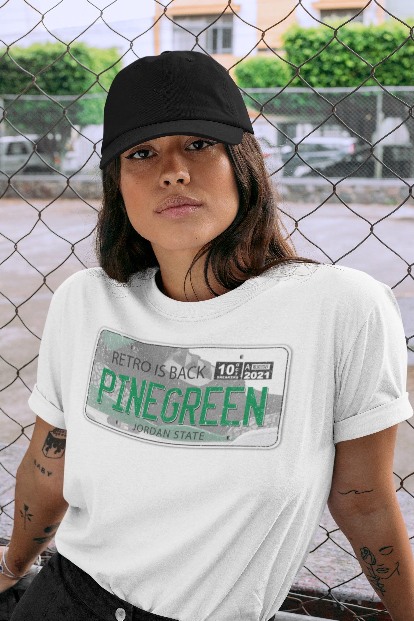 Jordan 3 Pine Green Shirt To Match Jordans Jordan Plate Sneaker Tees Jordan 3 Pine Green Drip Gear Zone Sneaker Matching Clothing Unisex Shirts