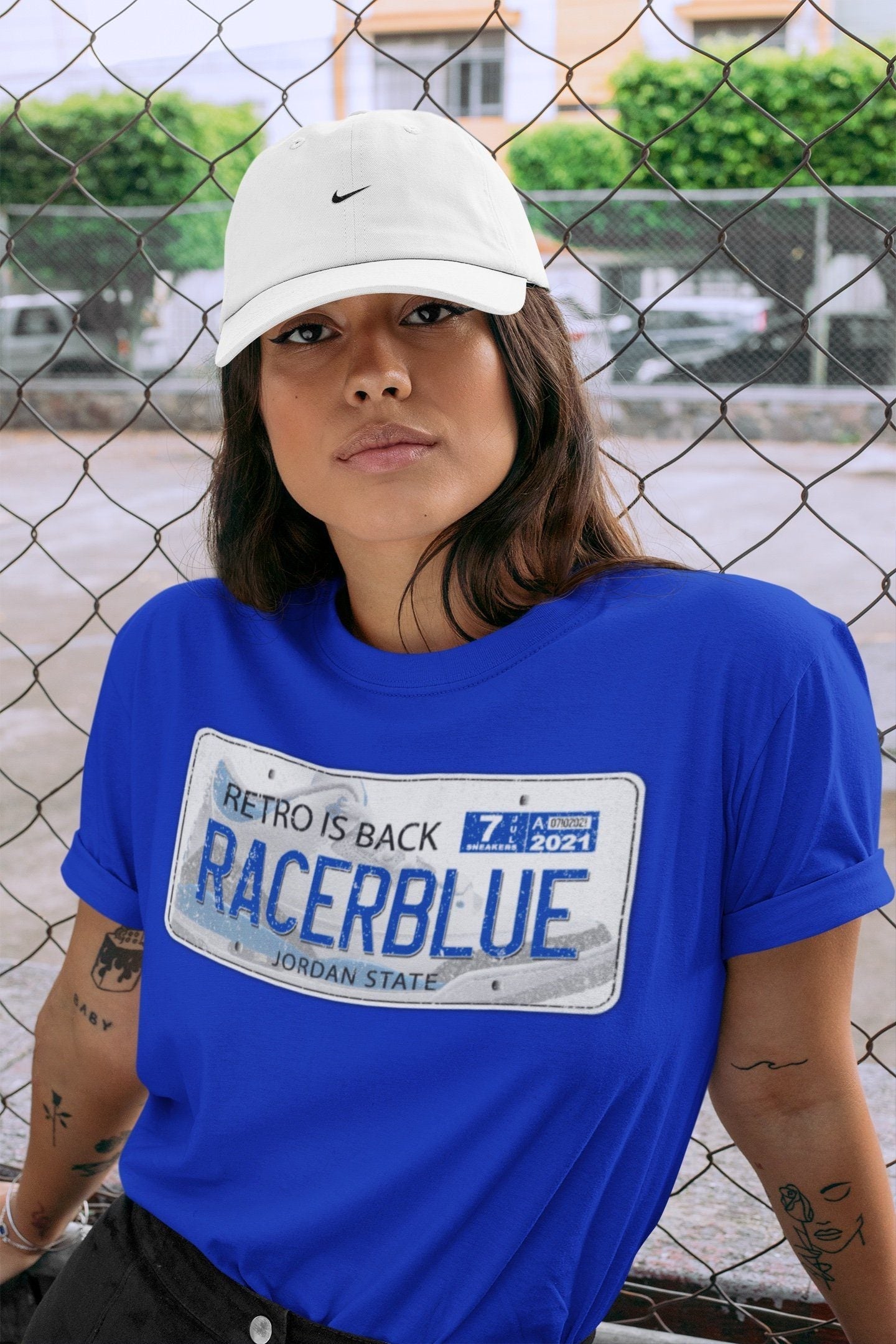 Jordan 3 Racer Blue Shirt To Match Jordans Jordan Plate Sneaker Tees Jordan 3 Racer Blue Drip Gear Zone Sneaker Matching Clothing Unisex Shirts