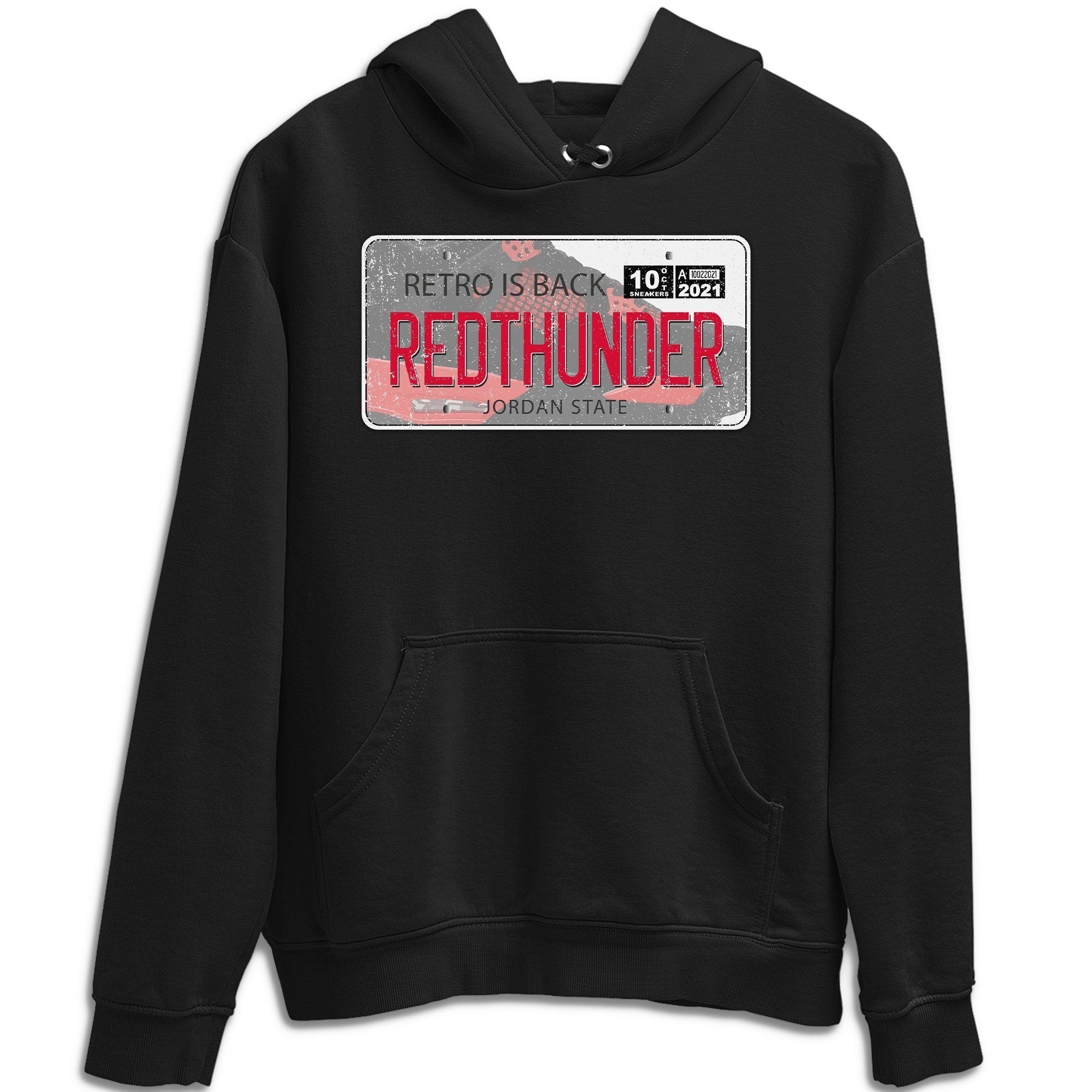 Jordan 4 Red Thunder Shirt To Match Jordans Jordan Plate Sneaker Tees Jordan 4 Red Thunder Drip Gear Zone Sneaker Matching Clothing Unisex Shirts