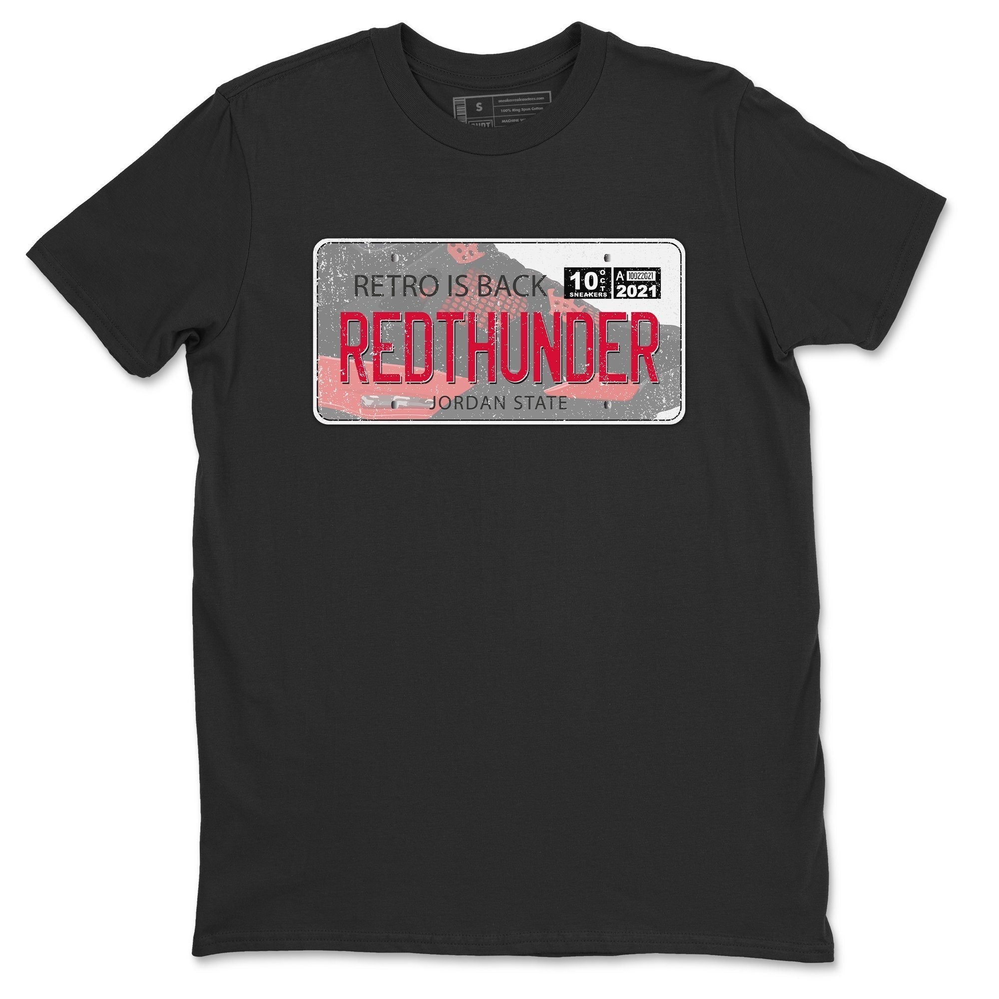 Jordan 4 Red Thunder Shirt To Match Jordans Jordan Plate Sneaker Tees Jordan 4 Red Thunder Drip Gear Zone Sneaker Matching Clothing Unisex Shirts