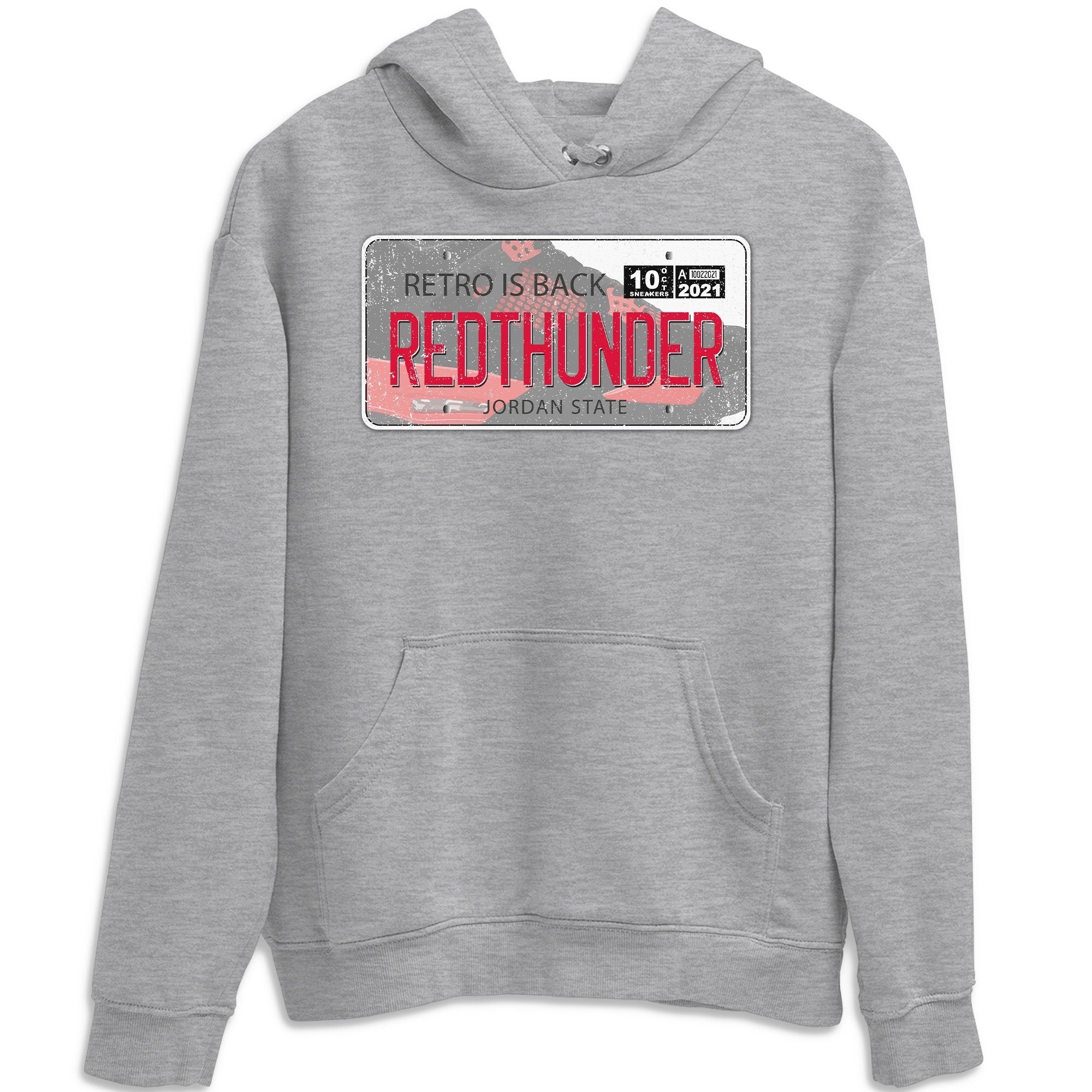 Jordan 4 Red Thunder Shirt To Match Jordans Jordan Plate Sneaker Tees Jordan 4 Red Thunder Drip Gear Zone Sneaker Matching Clothing Unisex Shirts