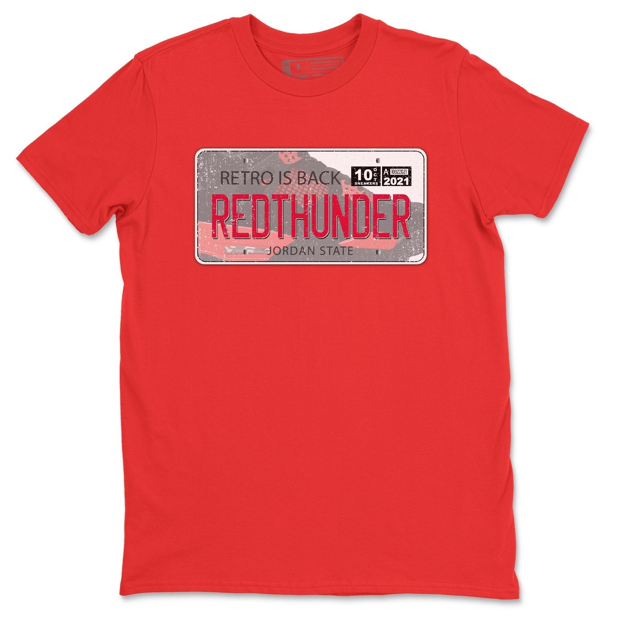 Jordan 4 Red Thunder Shirt To Match Jordans Jordan Plate Sneaker Tees Jordan 4 Red Thunder Drip Gear Zone Sneaker Matching Clothing Unisex Shirts
