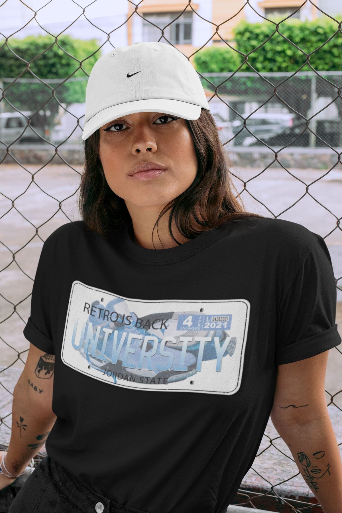 Jordan 4 University Blue Shirt To Match Jordans Jordan Plate Sneaker Tees Jordan 4 University Blue Drip Gear Zone Sneaker Matching Clothing Unisex Shirts